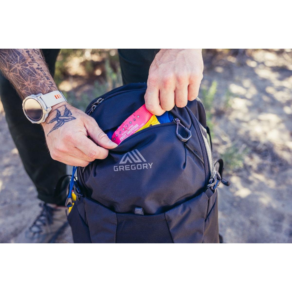 Mochila femenina de senderismo Kiro 24 Gregory - Negro Negro-4