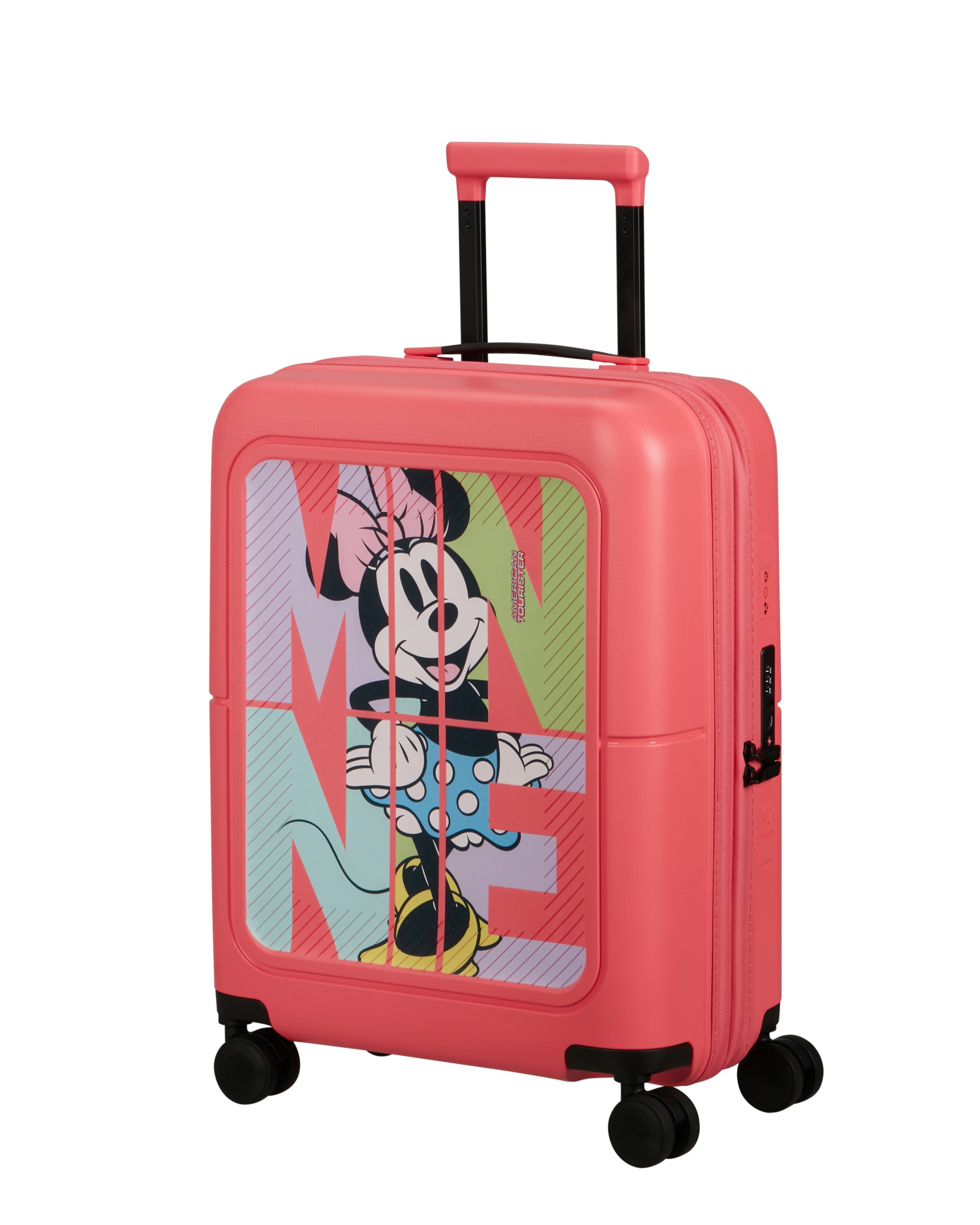 Imagen 1 de Maleta de cabina expandible Dashpop Disney rígida con capacidad hasta 47 L Coral