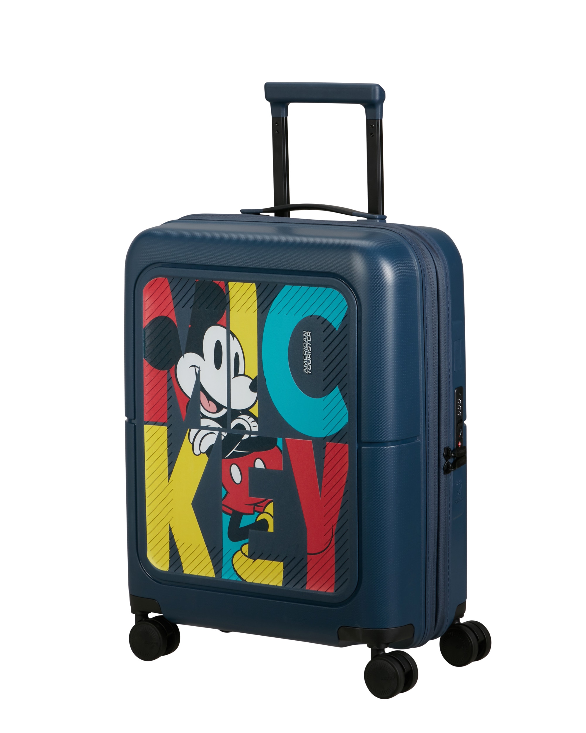 Maleta de cabina expandible dashpop disney rígida con capacidad hasta 47 litros - American Tourister - Azul índigo Azul índigo-1
