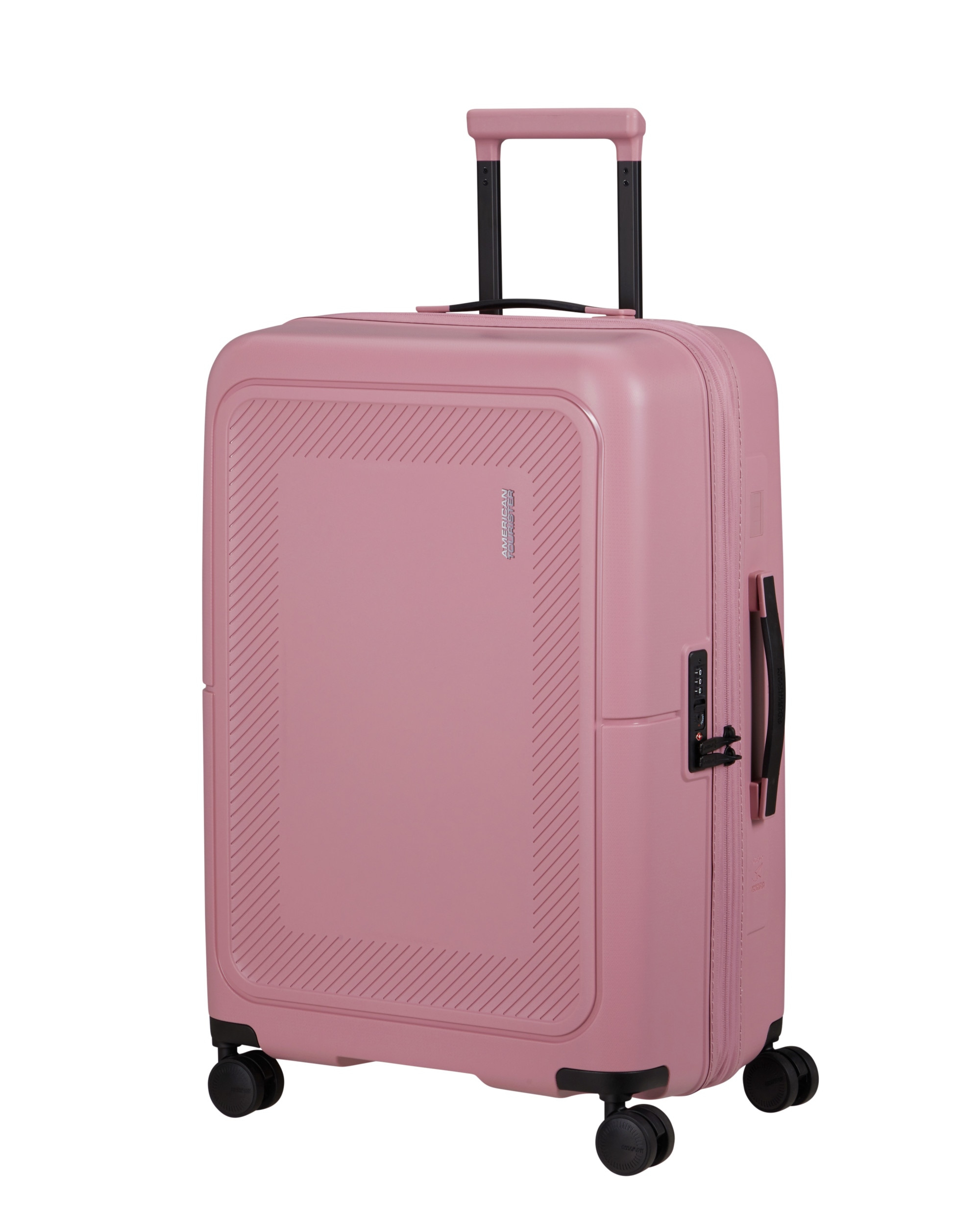 Maleta mediana expandible Dashpop rígida con capacidad hasta 84 L - American Tourister - Rosa Rosa-1