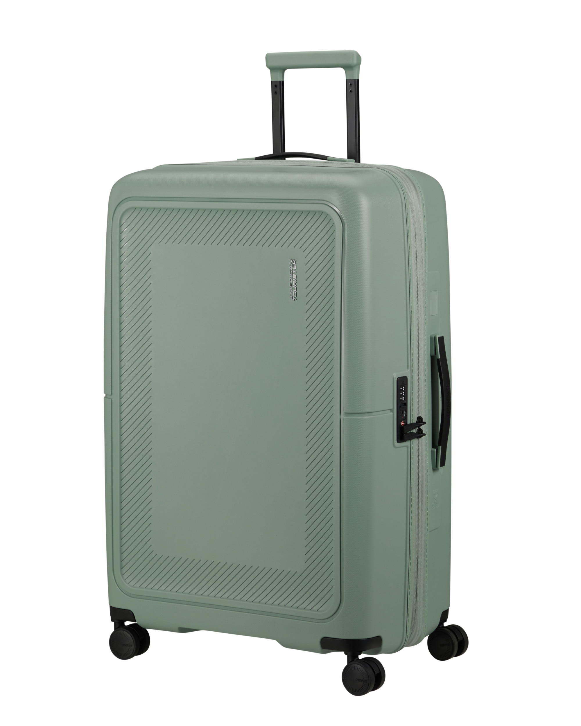 Maleta grande expandible Dashpop rígida con capacidad hasta 121 L - American Tourister - Caqui Caqui-1