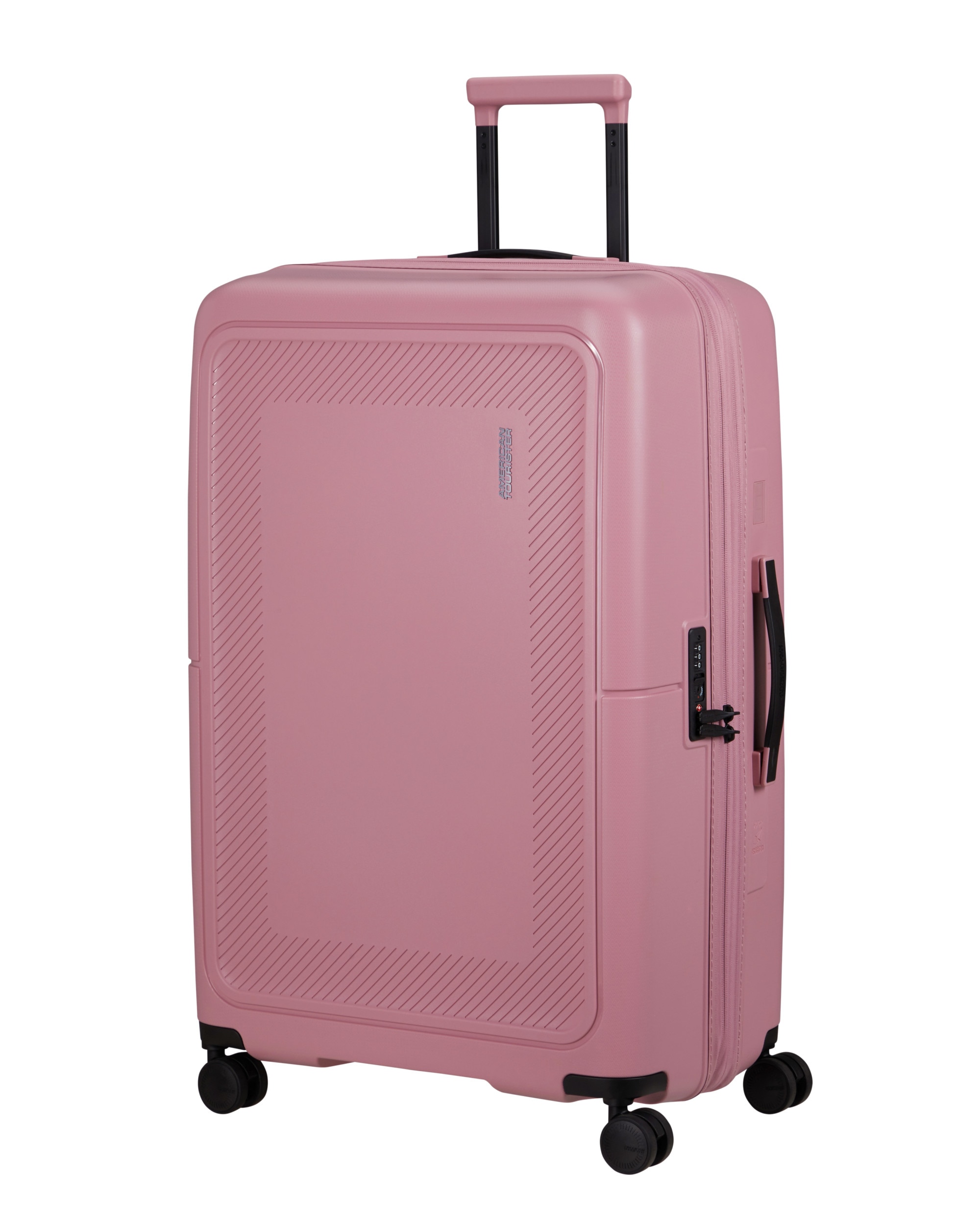 Maleta grande expandible Dashpop rígida con capacidad hasta 121 L - American Tourister - Salmón Salmón-1