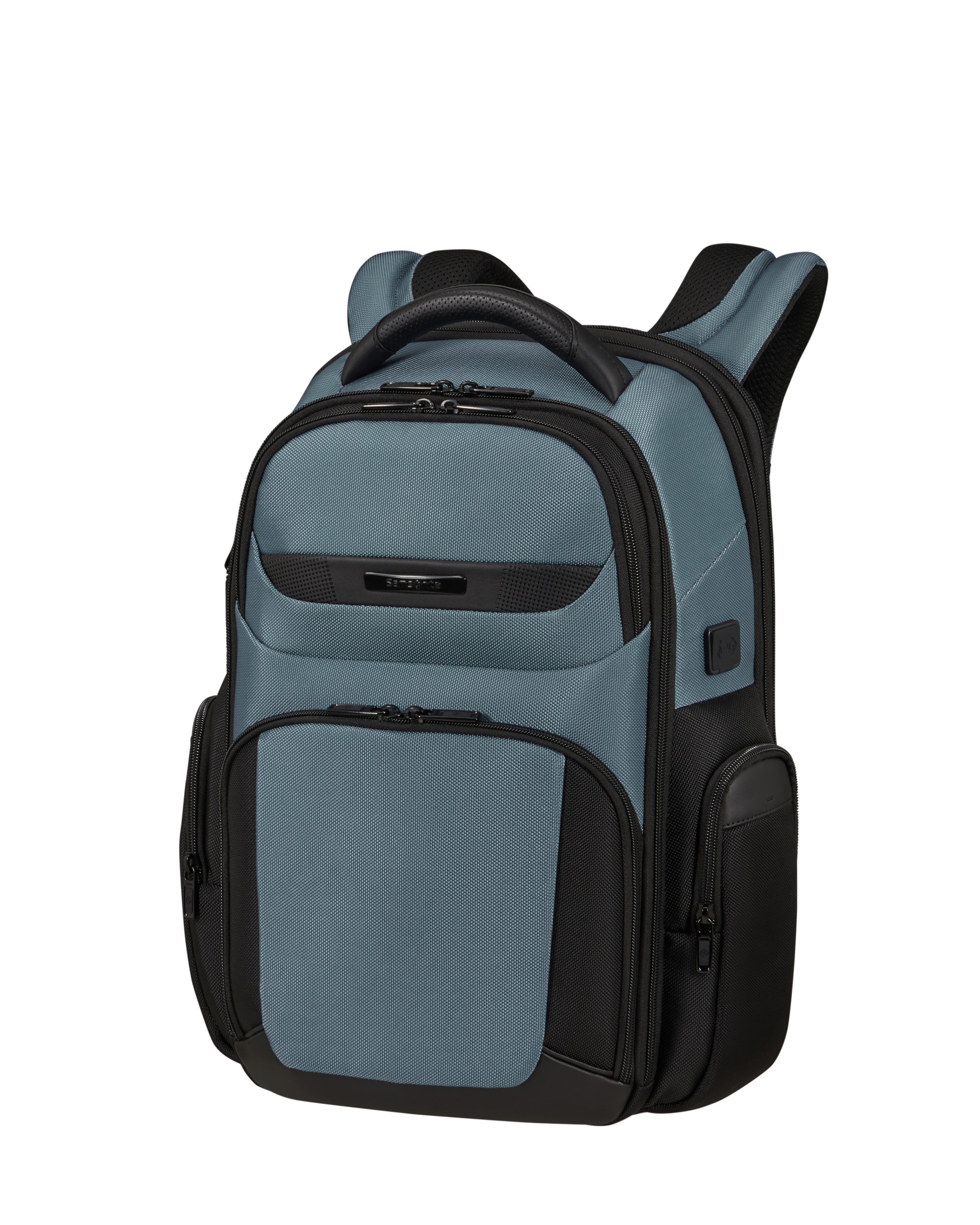 Mochila para portátil 156'' expandible pro-dlx 6 blanda con capacidad hasta 26 l - Samsonite - Azul claro Azul claro-1