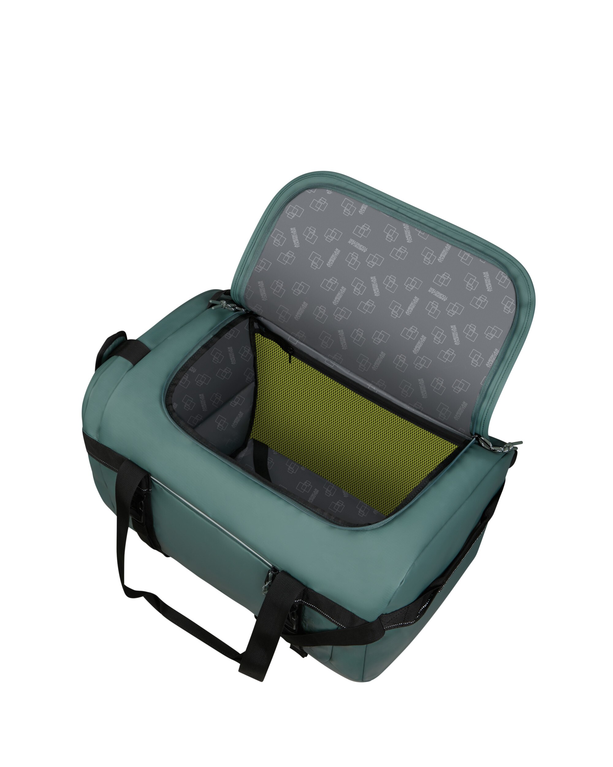Bolsa de viaje Upventure blanda con capacidad de 56 L - American Tourister - Verde militar Verde militar-3