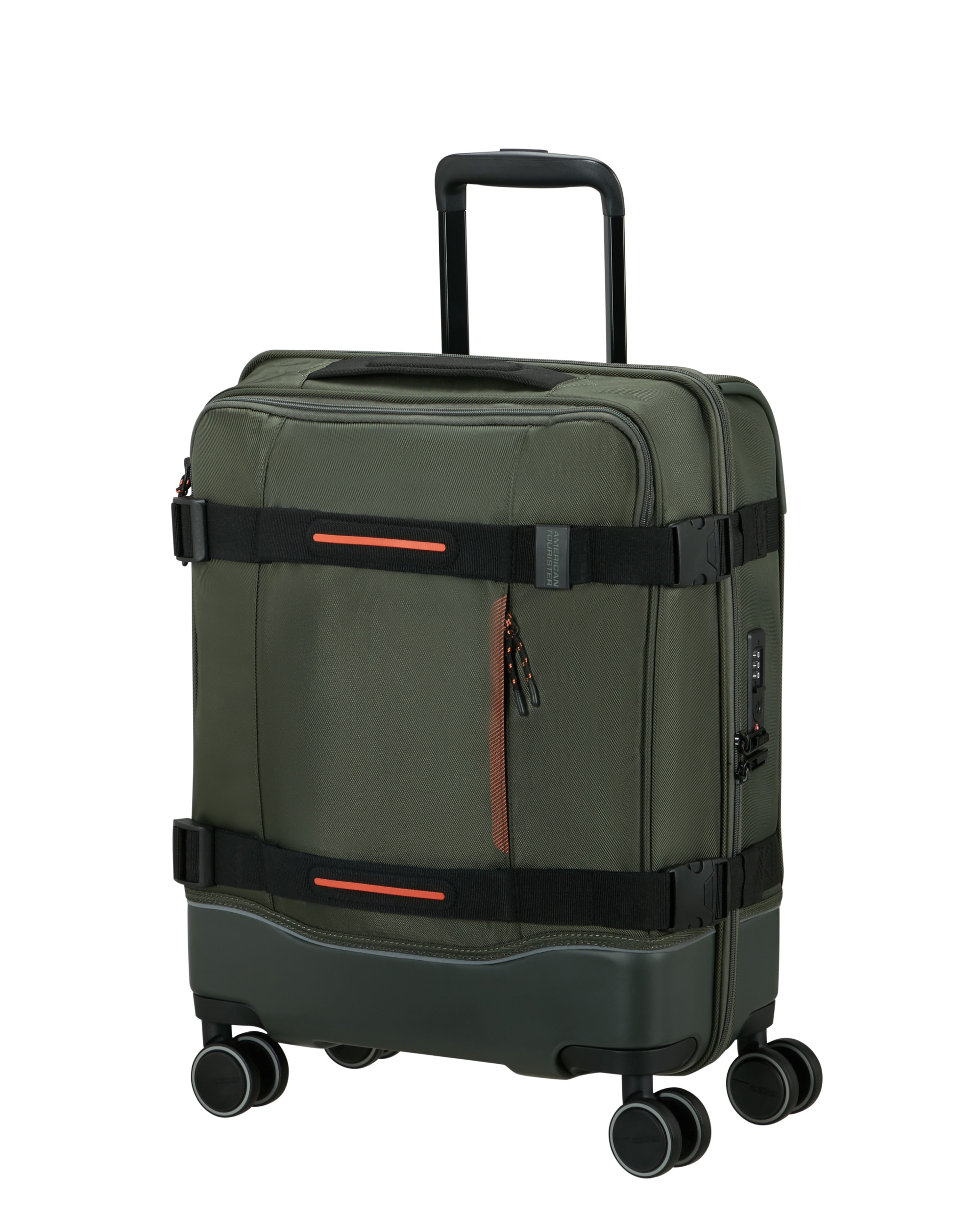 Maleta de cabina underseater Urban Track blanda con capacidad de 41,5 litros - American Tourister - Kaki Kaki-1