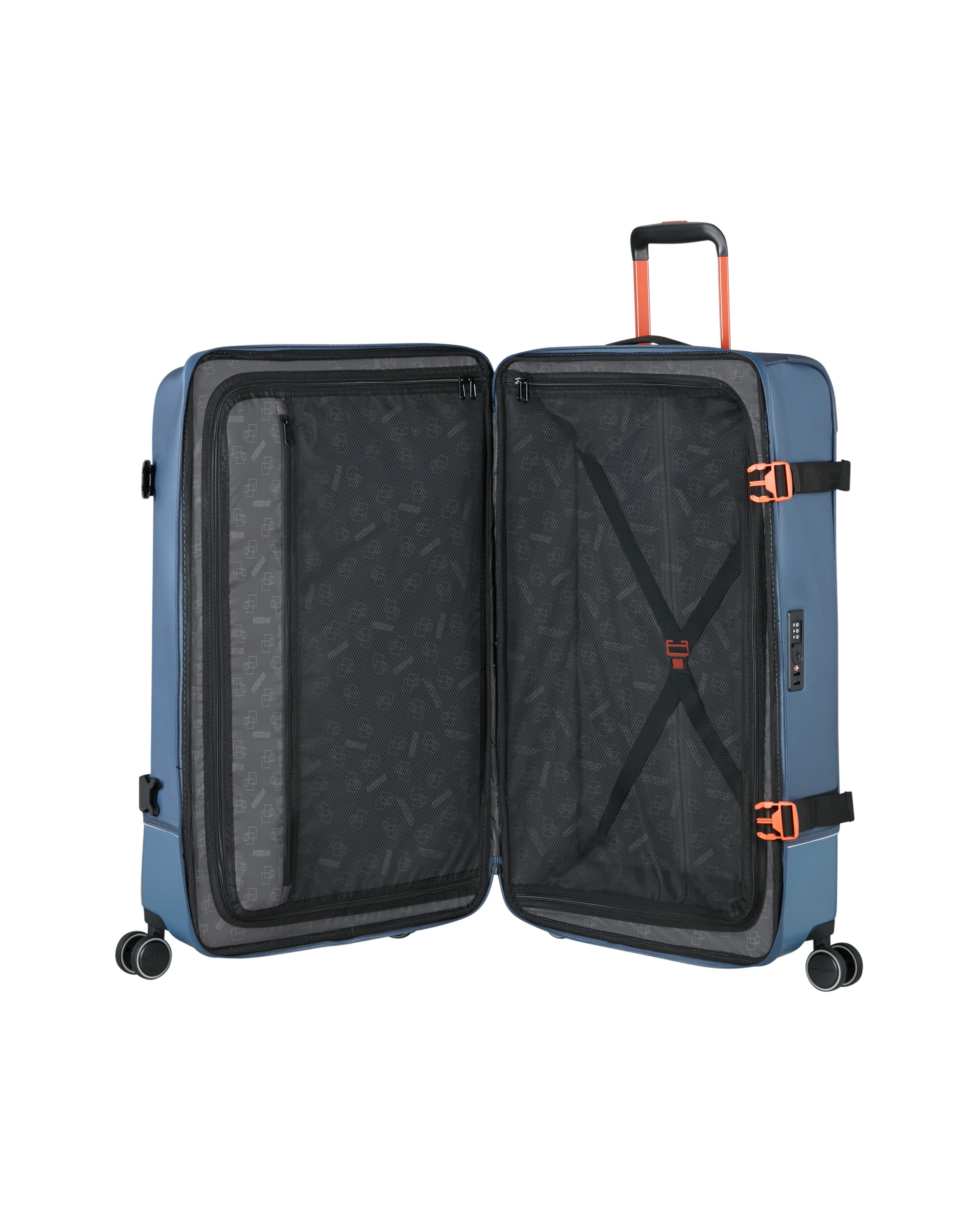 Maleta grande Urban Track blanda con capacidad de 106 L - American Tourister - Turquesa Turquesa-3
