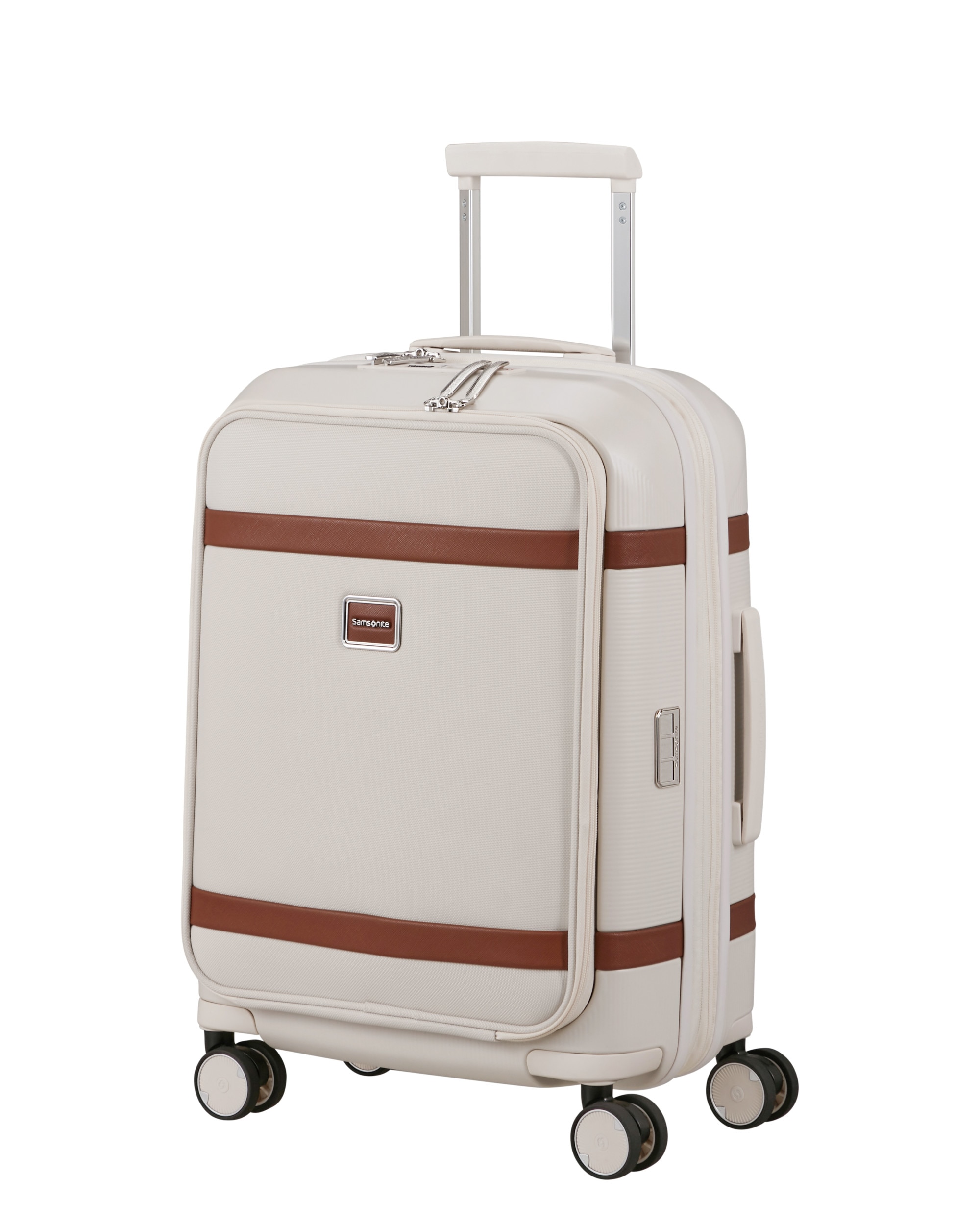 Maleta de cabina expandible Image rígida con capacidad hasta 47 litros - Samsonite - Marfil Marfil-1