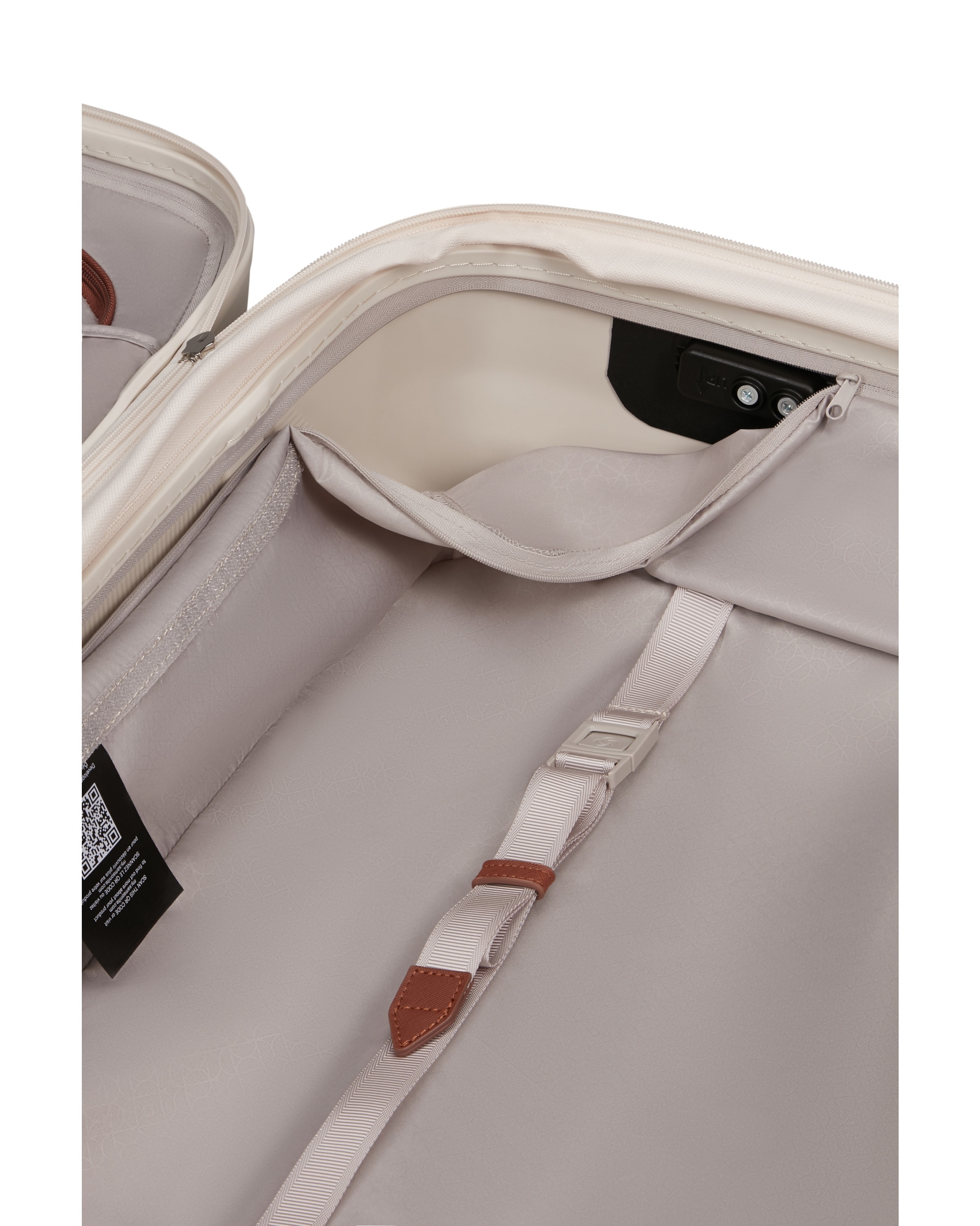 Maleta de cabina expandible Image rígida con capacidad hasta 47 litros - Samsonite - Marfil Marfil-6