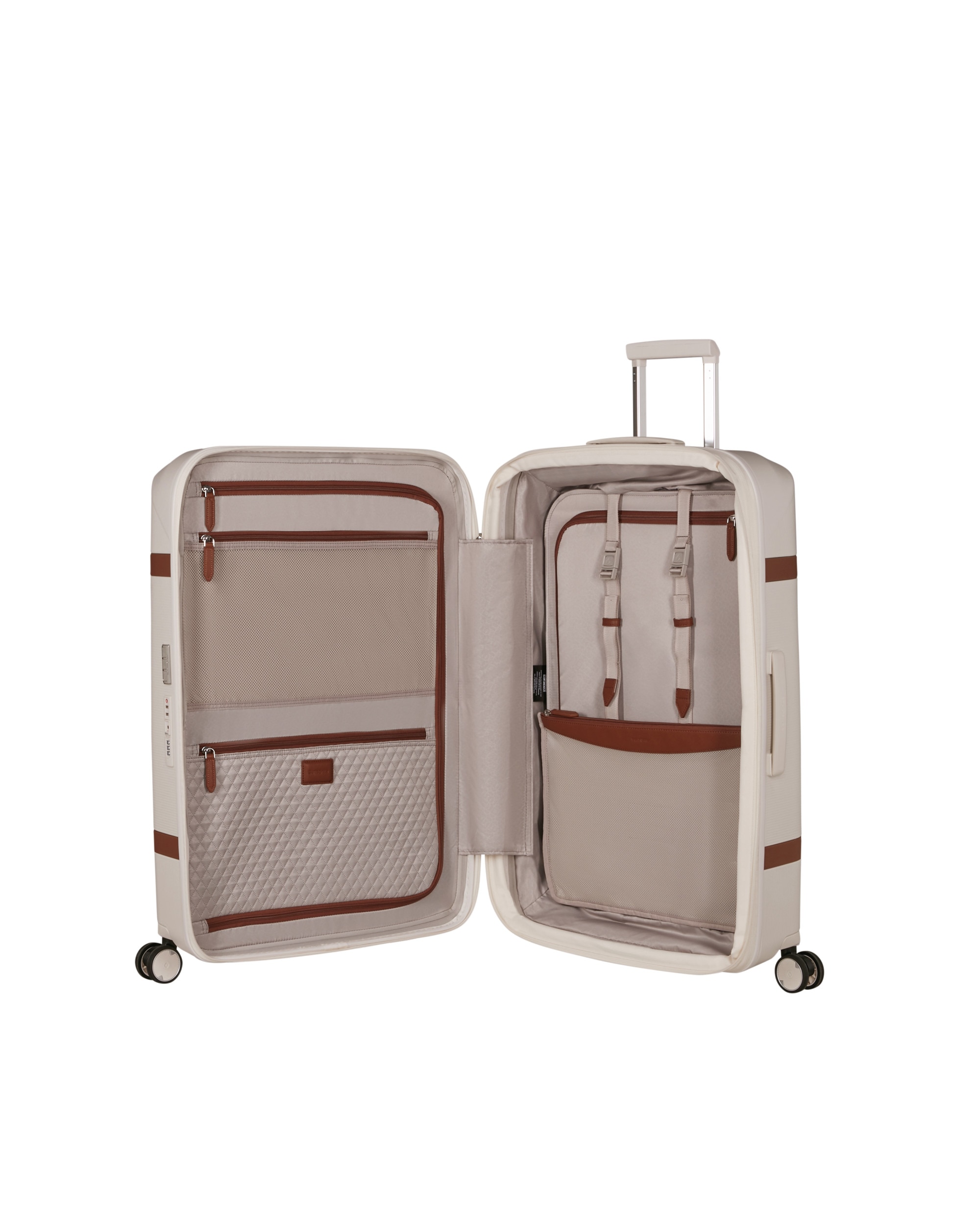 Maleta grande expandible Image rígida con capacidad hasta 111 litros - Samsonite - Rosa Blanco-3
