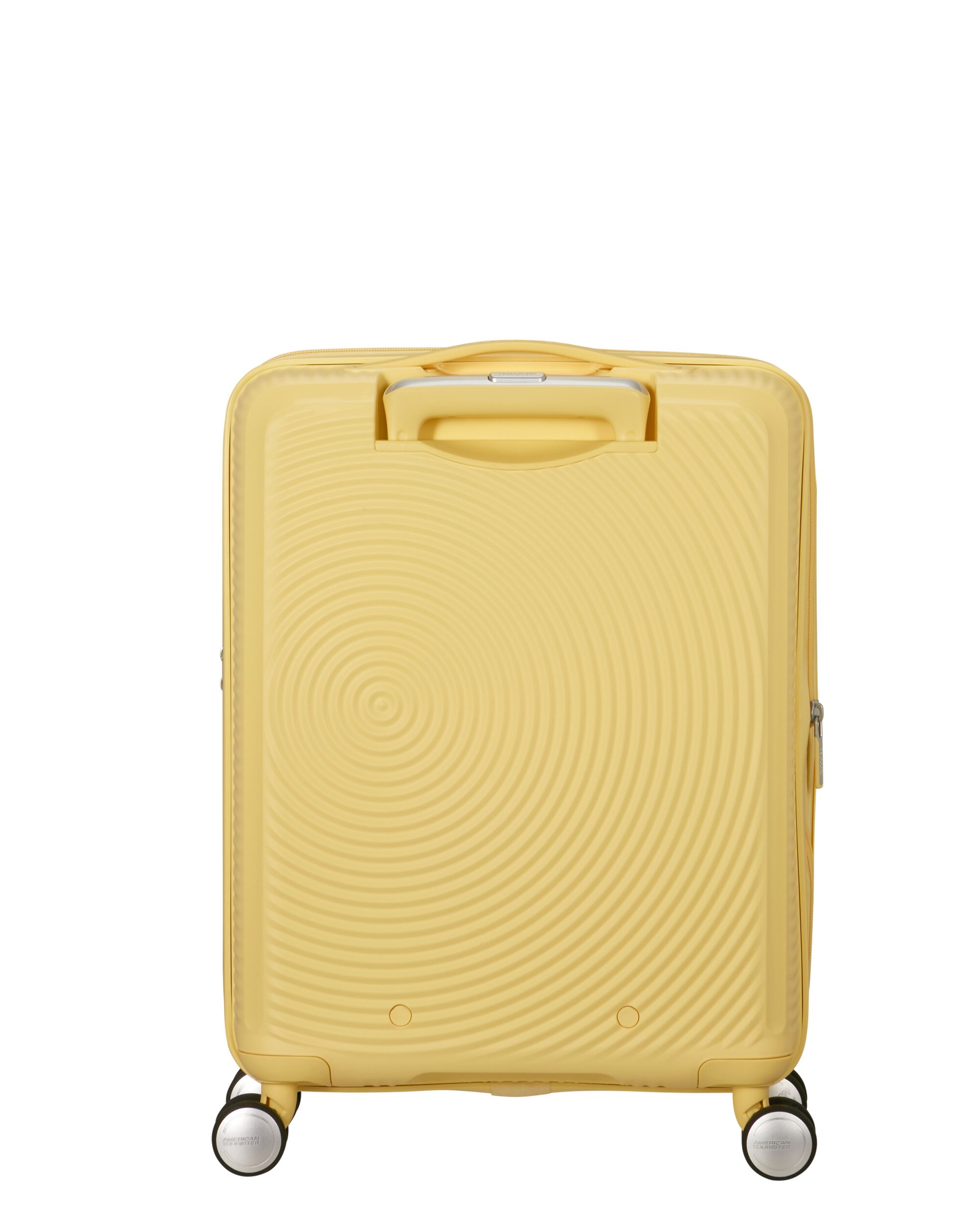 Maleta de cabina Soundbox Spinner 55/20 Tsa Exp rígida con capacidad de 35,5 L - American Tourister - Amarillo Amarillo-2