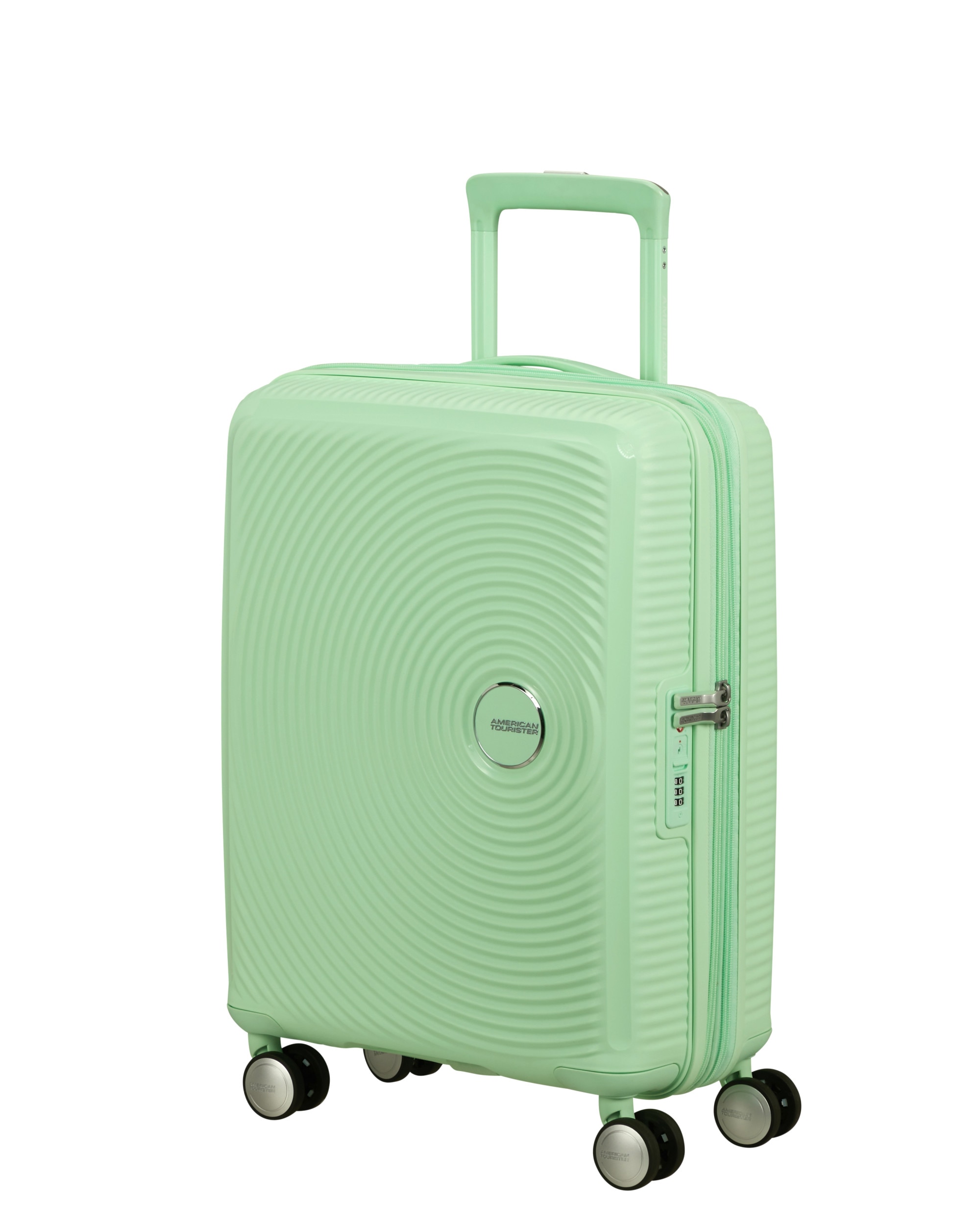 Maleta de cabina expandible SOUNDBOX rígida negra, con capacidad hasta 41L - American Tourister - Verde Agua Verde Agua-1