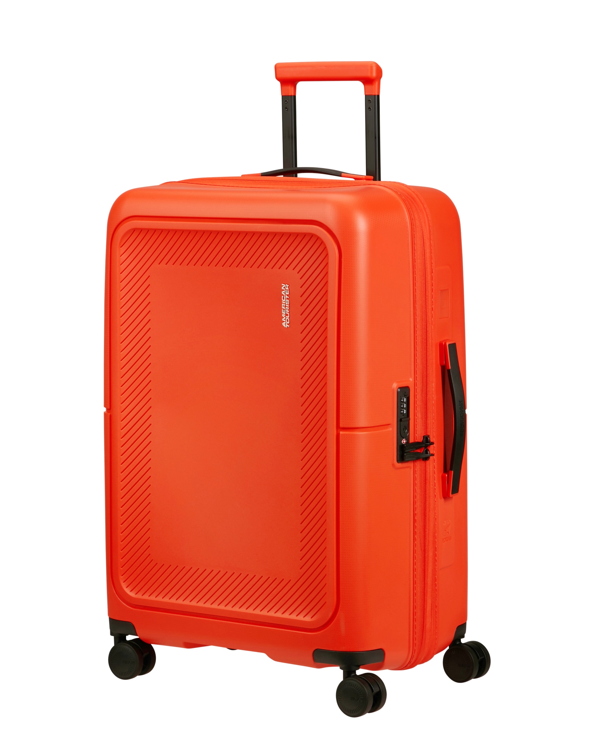 Maleta mediana expandible Dashpop rígida con capacidad hasta 84 L