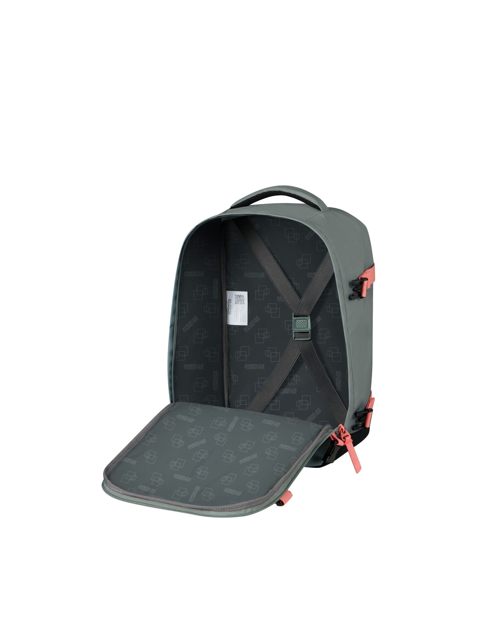 Mochila underseater Take2cabin S blanda con capacidad de 24,2 L - American Tourister - Verde Agua Verde Agua-3