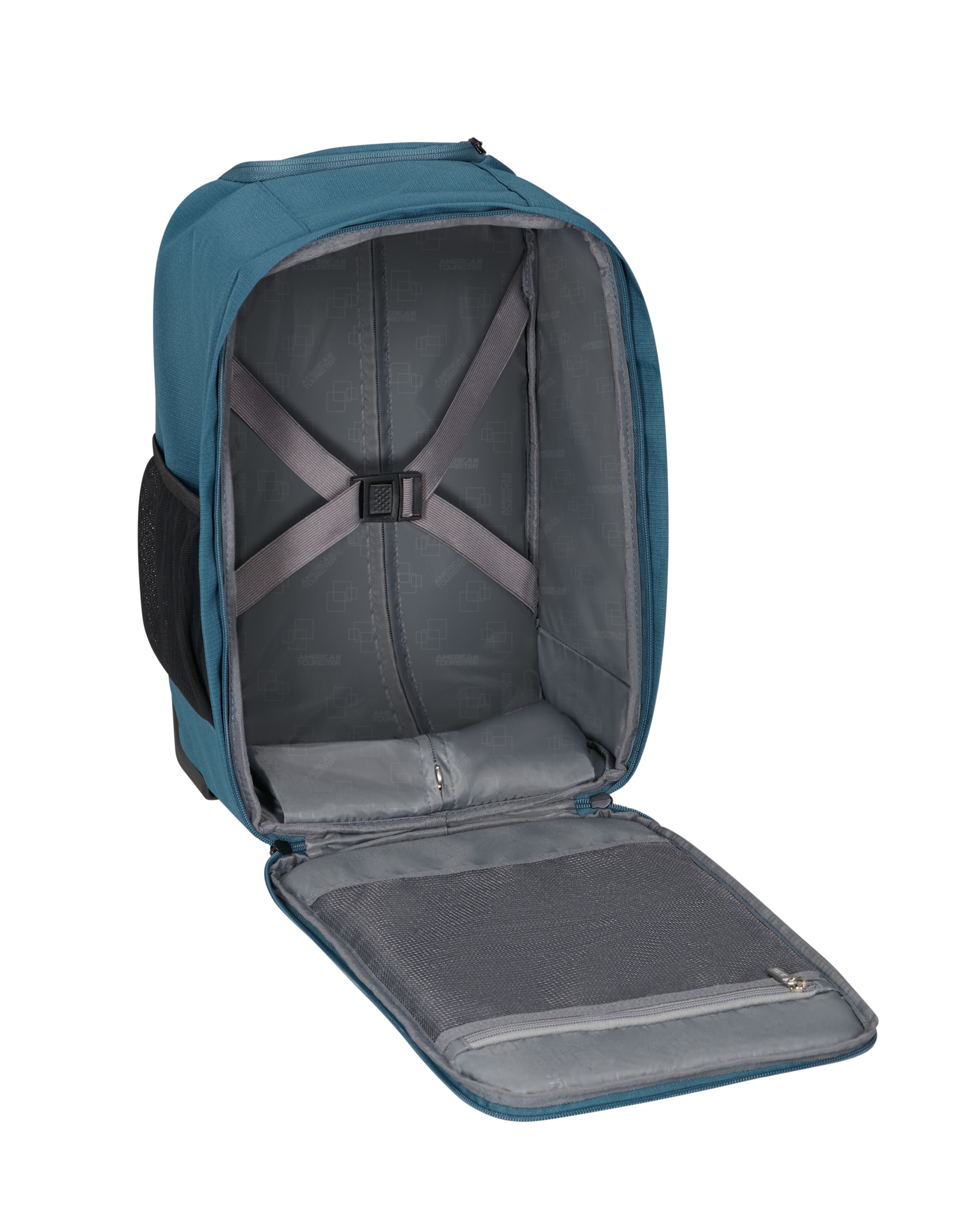 Mochila con ruedas Take2cabin S con capacidad de 20 litros - American Tourister - Azul índigo Azul índigo-3