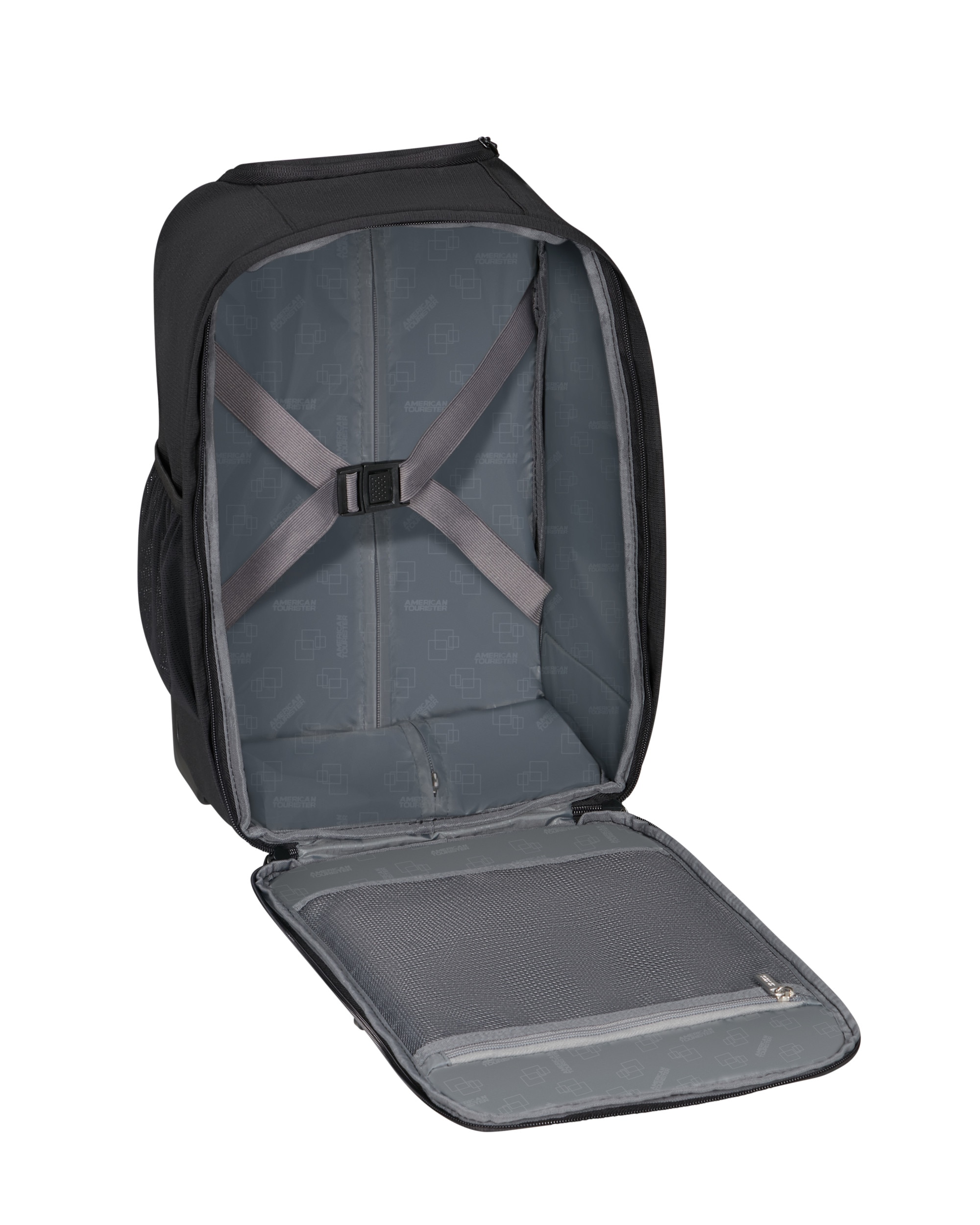 Mochila con ruedas Take2cabin S con capacidad de 20 litros - American Tourister - Negro Negro-3