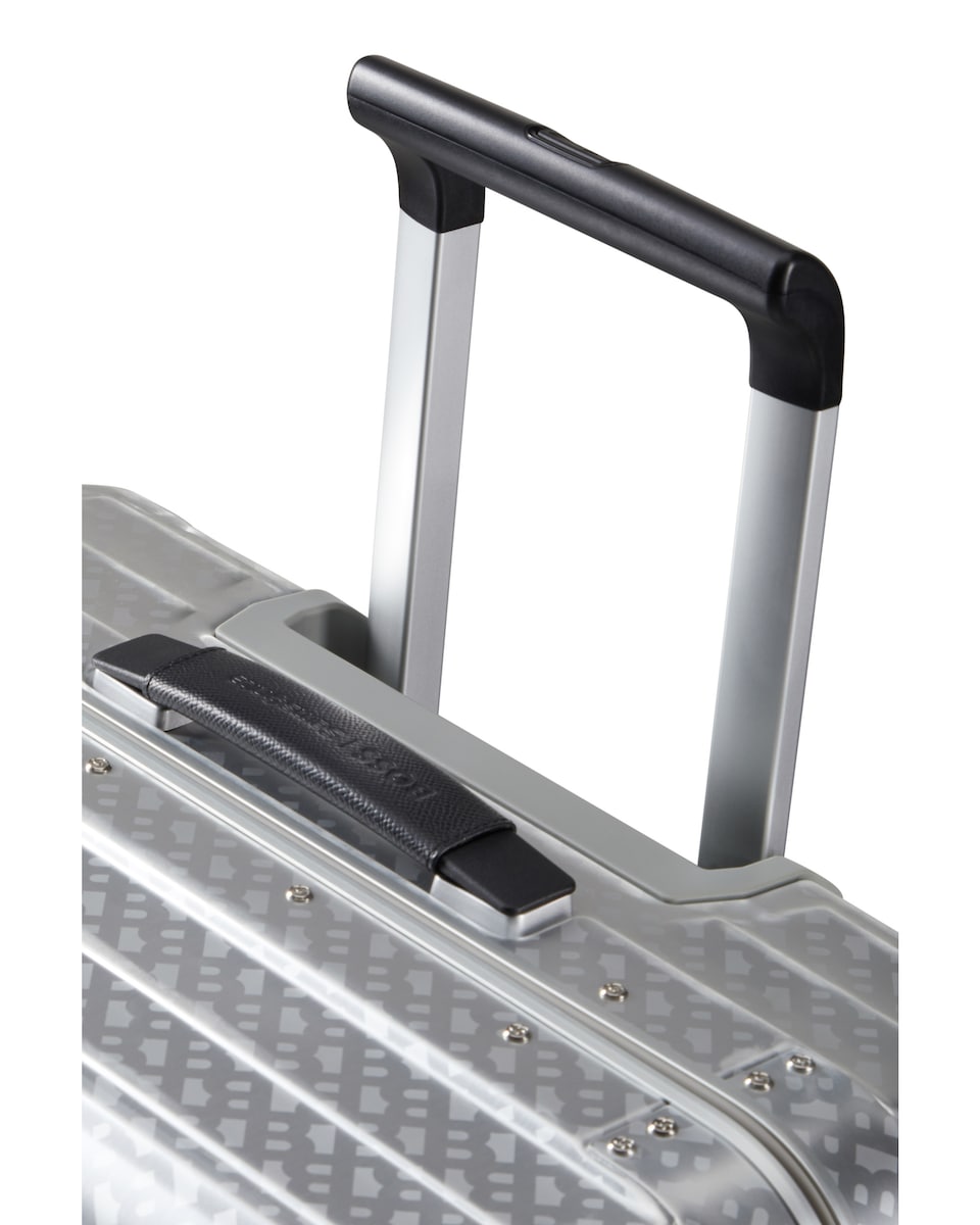 Maleta mediana Boss | Lite-Box Alu Spinner 69/25 rígida con capacidad de 71 L Plata-5