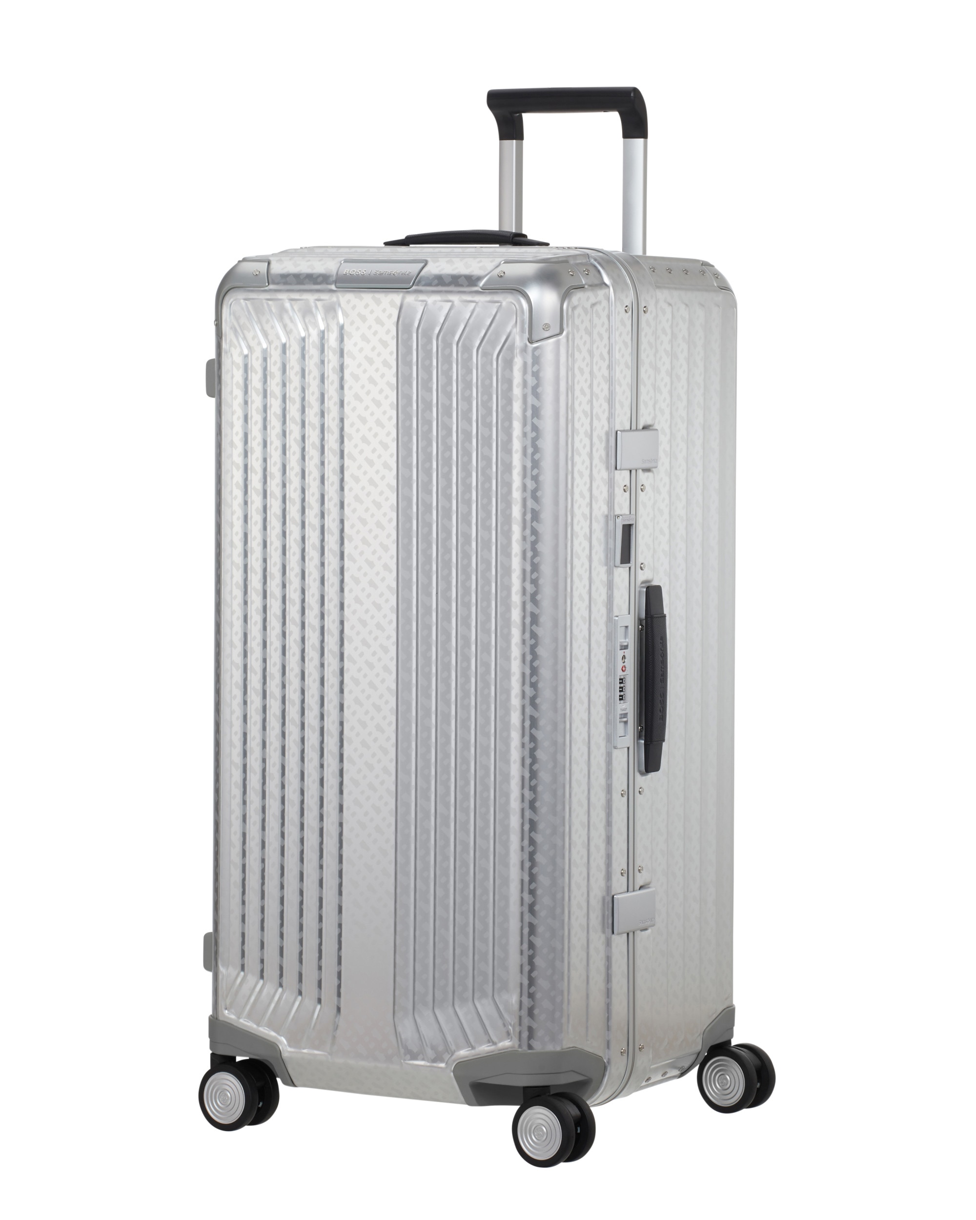 Imagen 0 de Maleta extragrande Boss | Lite-Box Alu 80/30 rígida con capacidad de 106 L Plata
