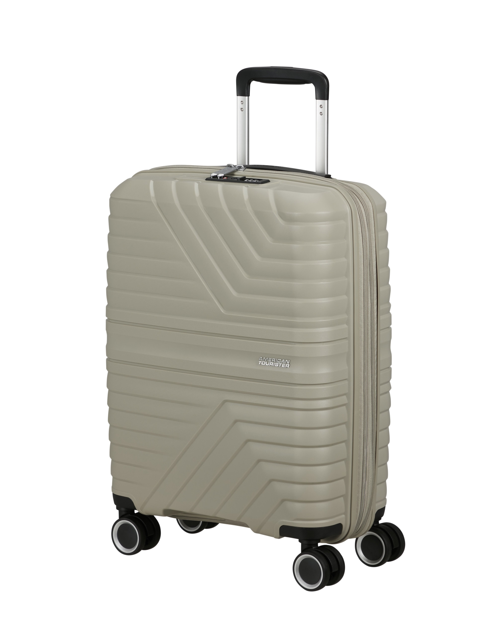 Maleta de cabina expandible Flytwist rígida con capacidad hasta 44 litros - American Tourister - Beige Beige-1