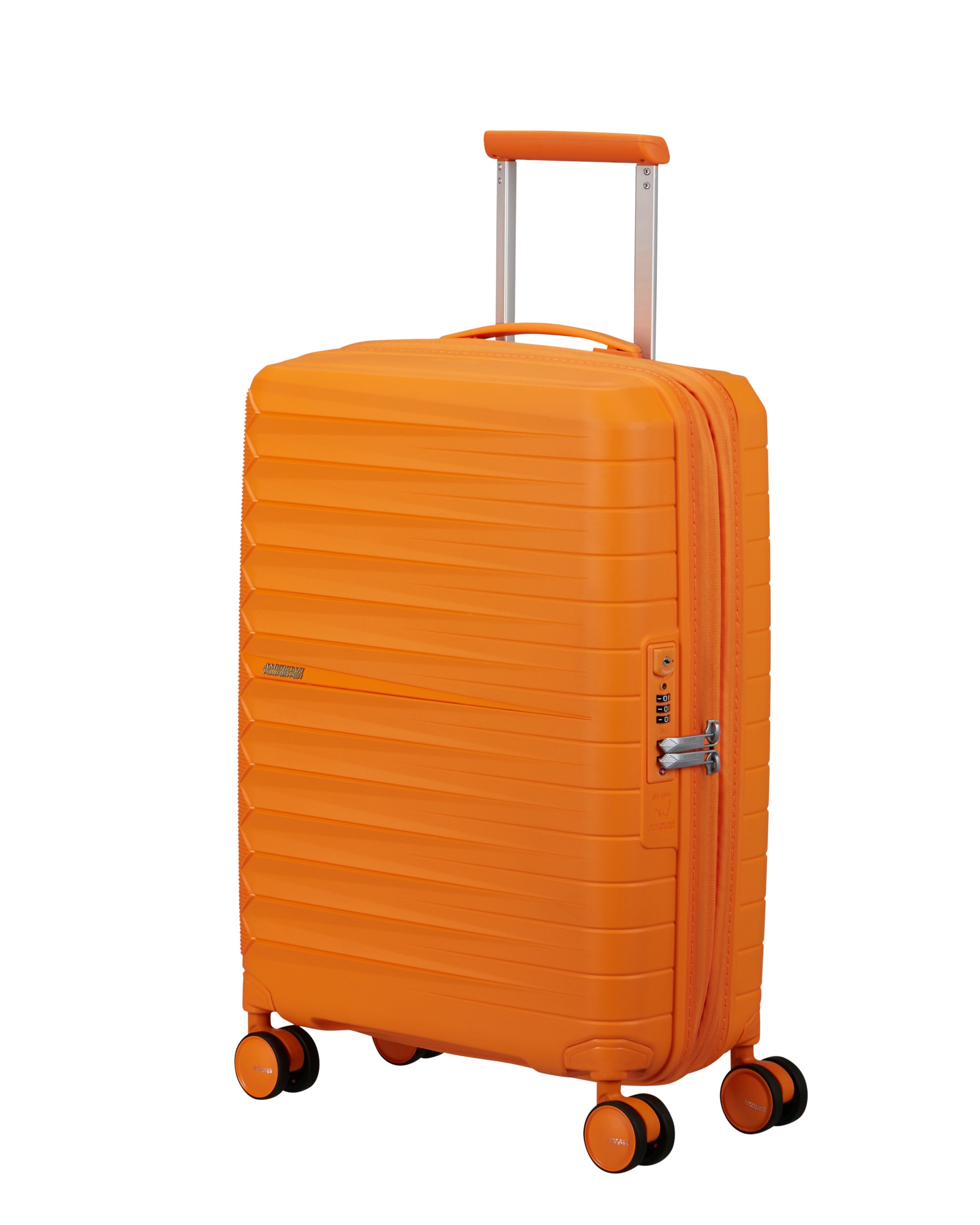 Maleta de cabina expandible FastForward rígida con capacidad hasta 44 litros - American Tourister - Naranja Naranja-1