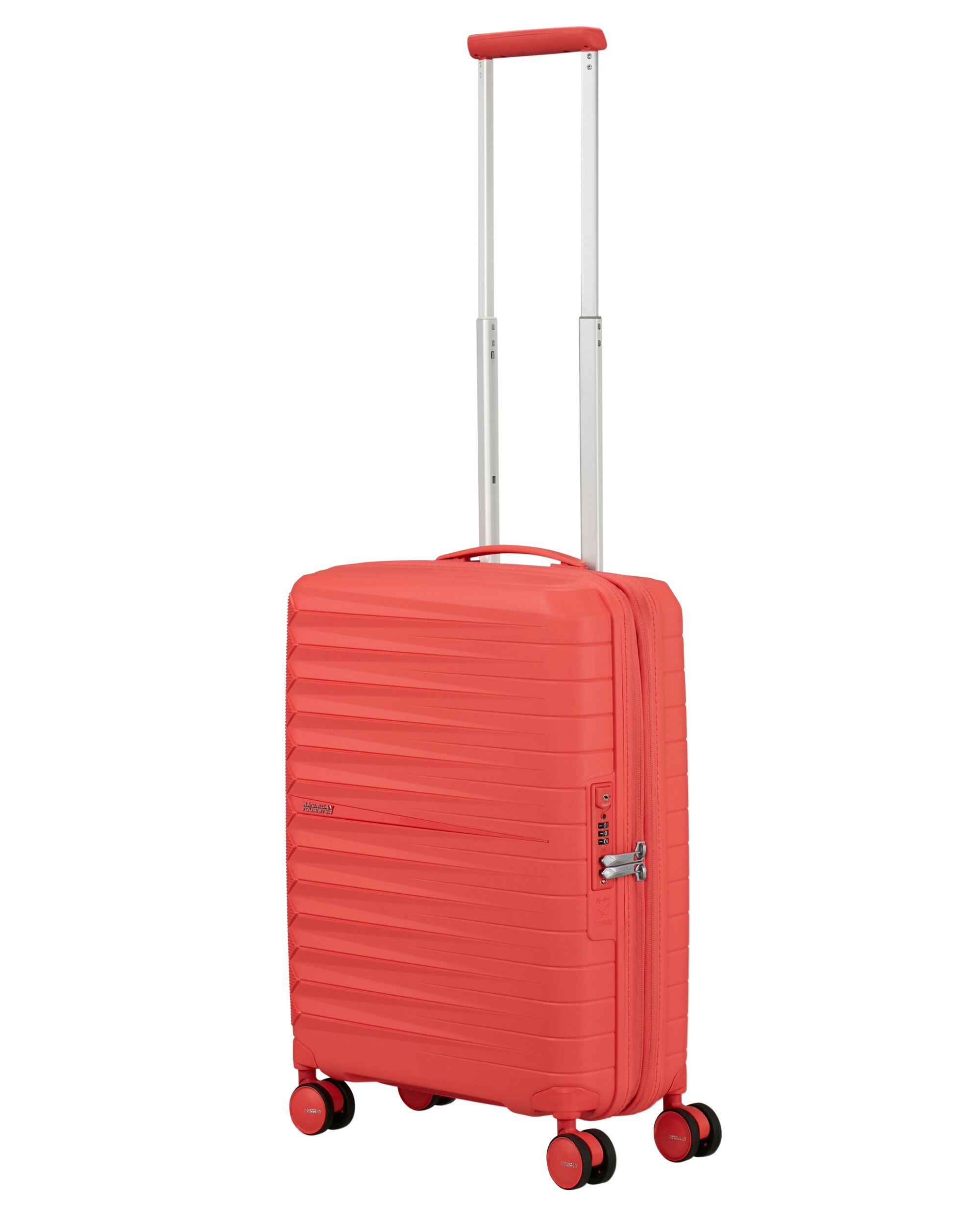 Maleta de cabina expandible FastForward rígida con capacidad hasta 44 litros - American Tourister - Coral Coral-4
