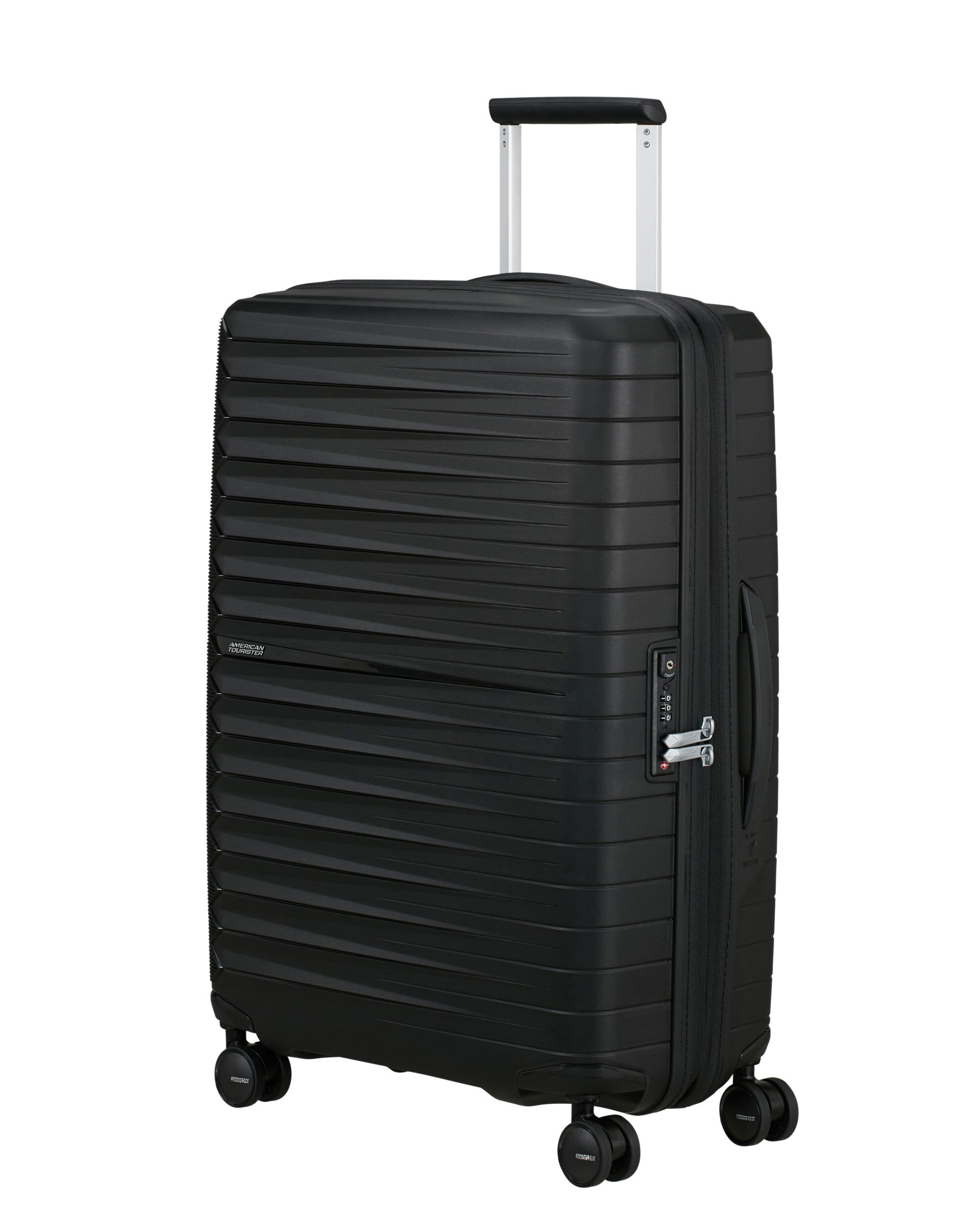 Maleta mediana expandible FastForward rígida con capacidad hasta 77 litros - American Tourister - Negro Negro-1