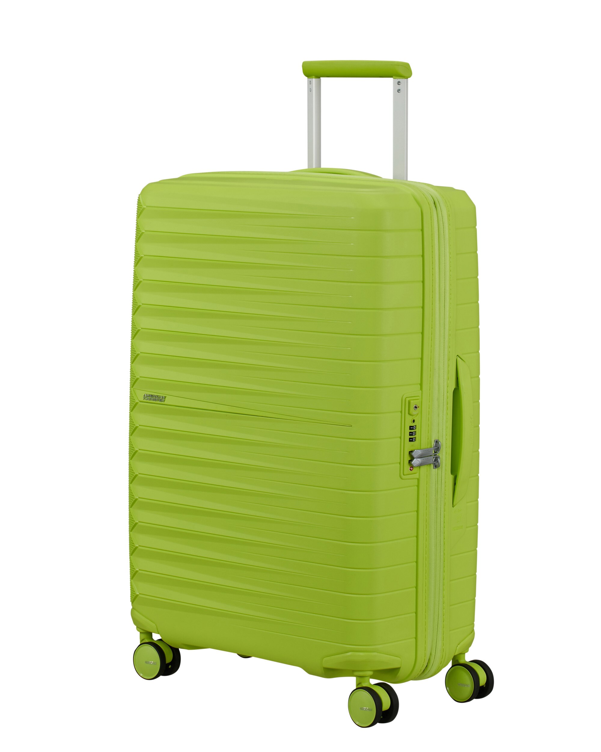 Maleta mediana expandible FastForward rígida con capacidad hasta 77 litros - American Tourister - Verde claro Verde claro-1