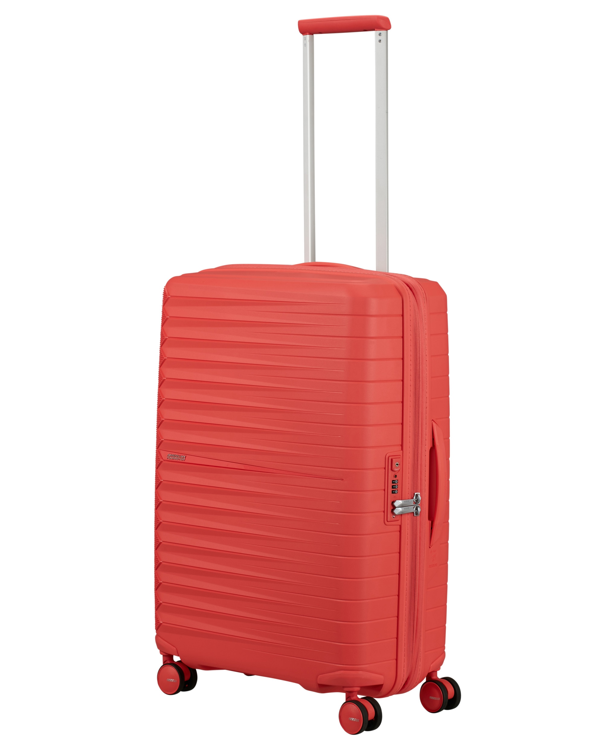 Maleta mediana expandible FastForward rígida con capacidad hasta 77 litros - American Tourister - Coral Coral-6