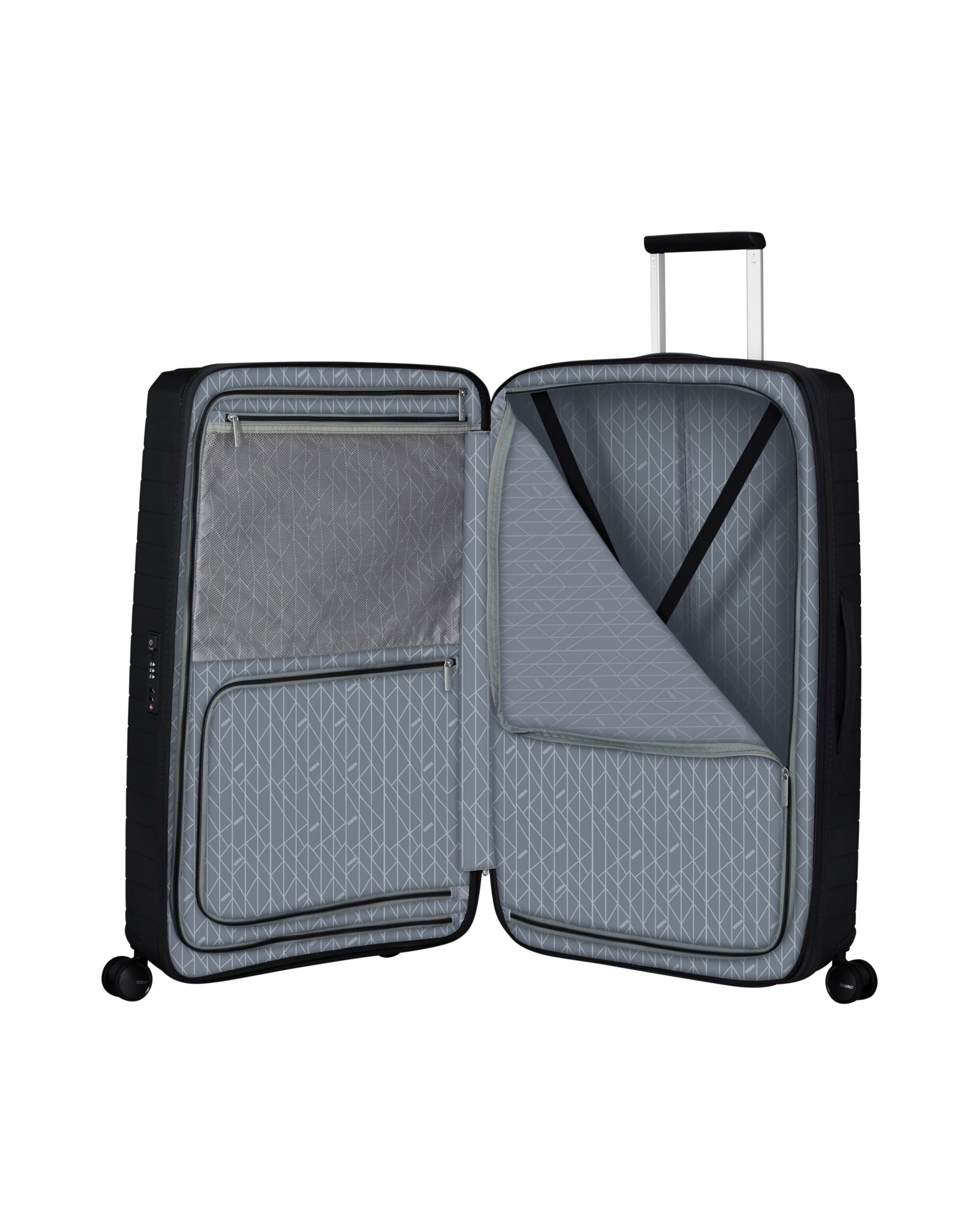 Maleta grande expandible fastforward rígida con capacidad hasta 118 litros - American Tourister - Negro Negro-5