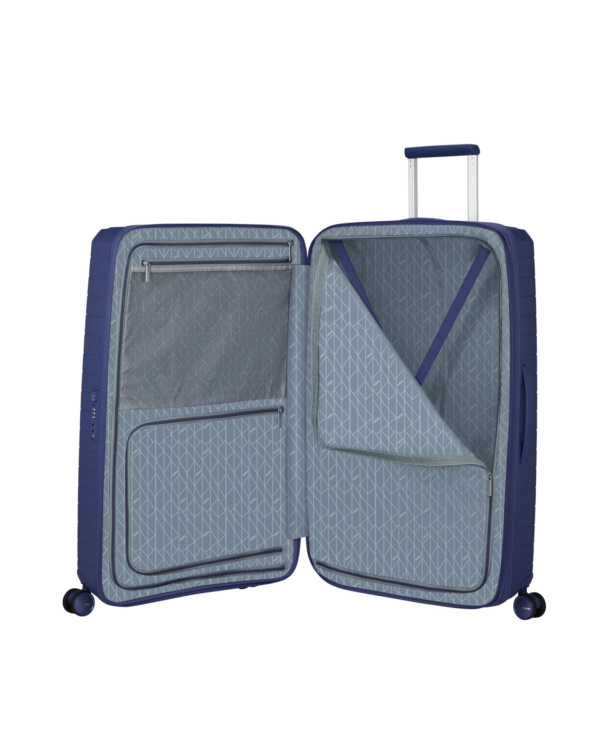 Maleta grande expandible fastforward rígida con capacidad hasta 118 litros - American Tourister - Lila Lila-3