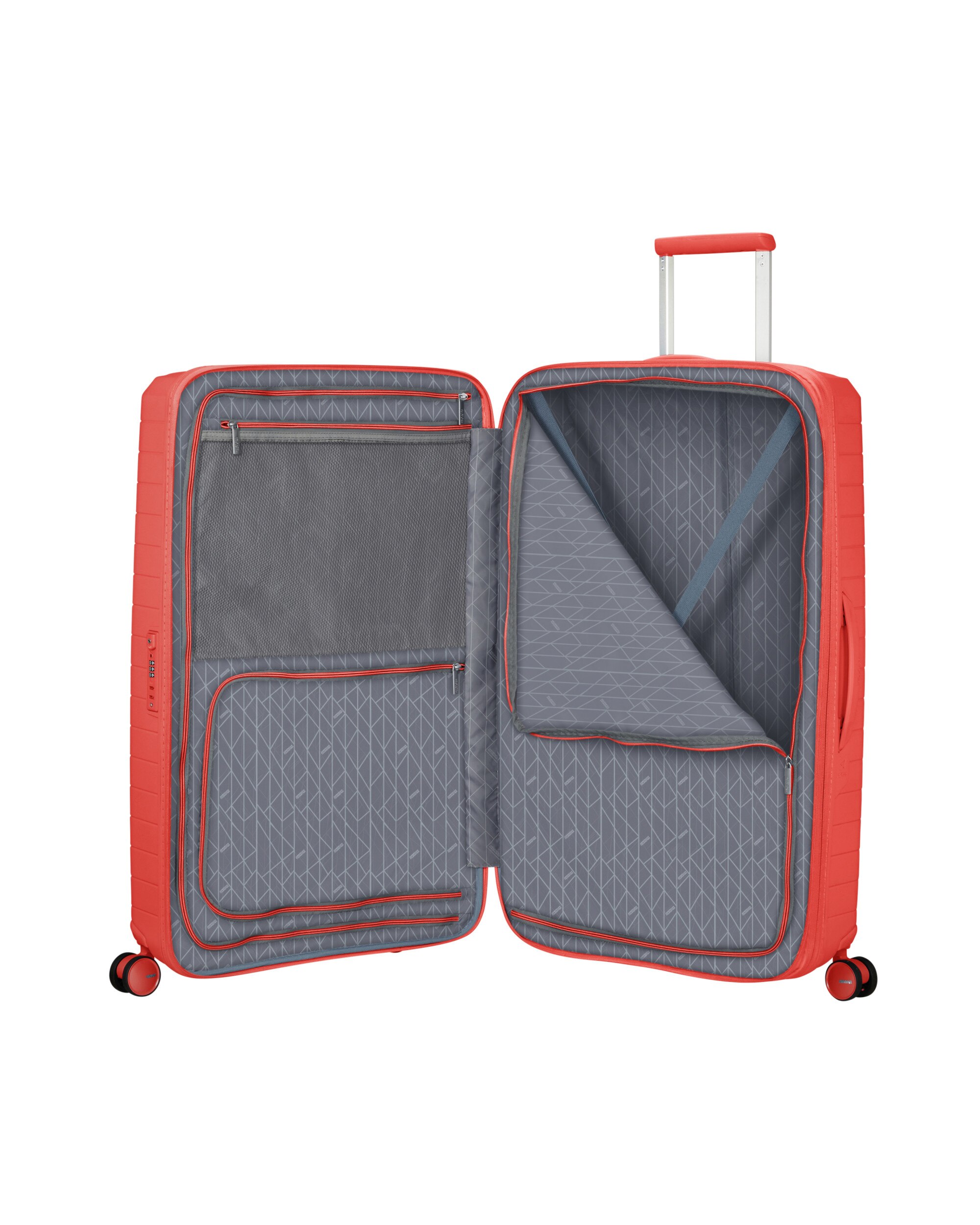 Maleta grande expandible fastforward rígida con capacidad hasta 118 litros - American Tourister - Coral Coral-3