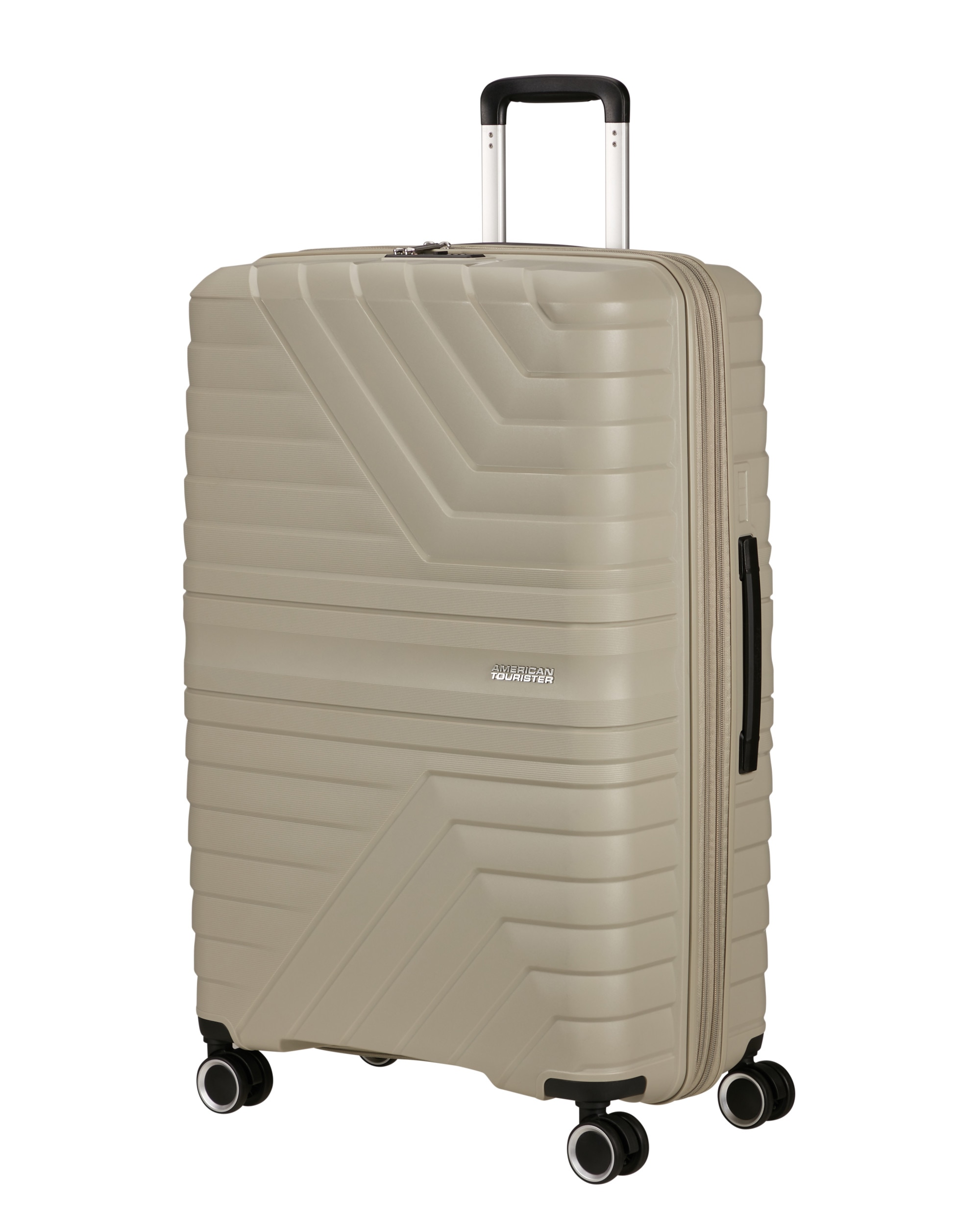 Imagen 1 de Maleta grande expandible Flytwist rígida con capacidad hasta 117 litros - American Tourister - Mostaza Mostaza