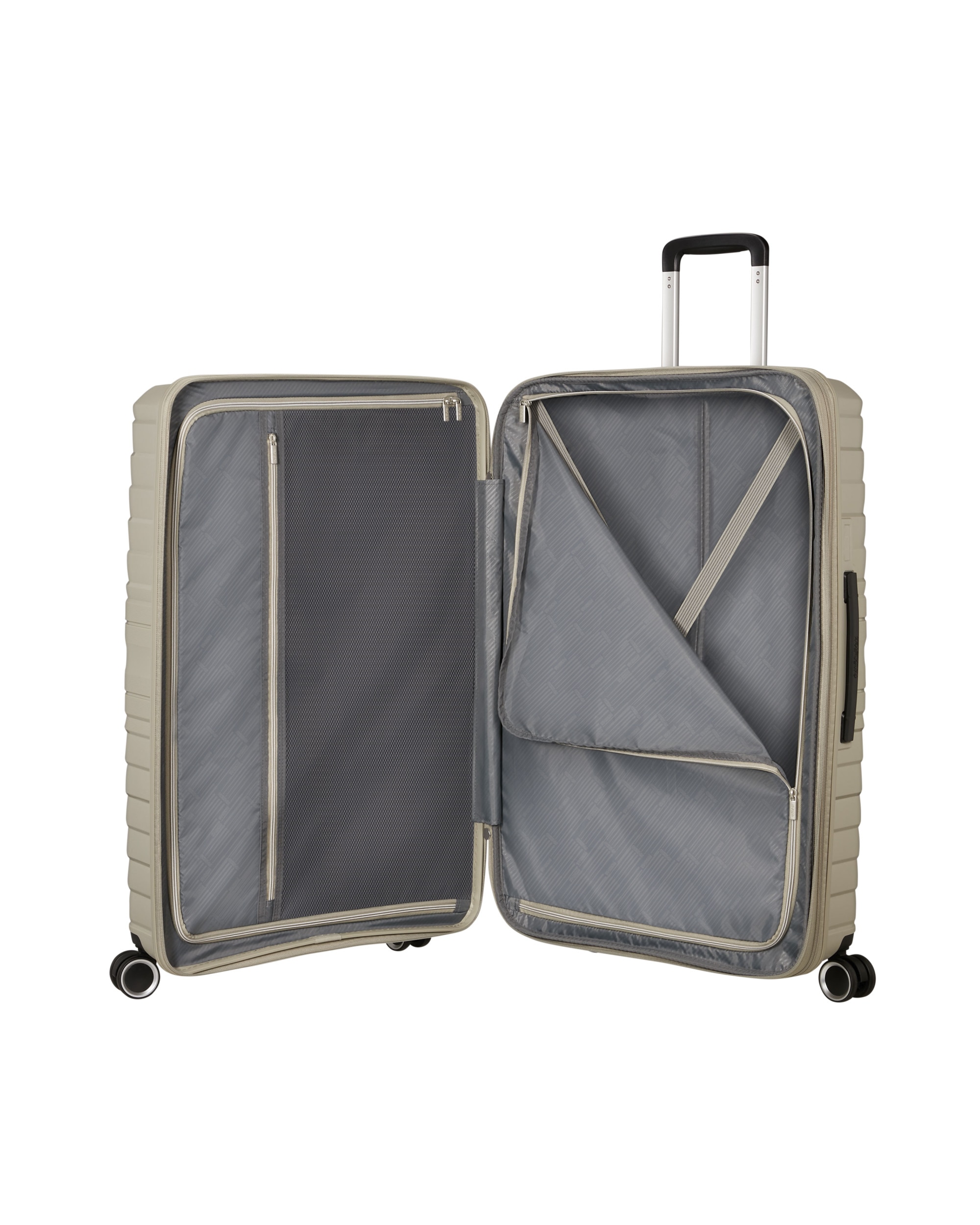 Imagen 6 de Maleta grande expandible Flytwist rígida con capacidad hasta 117 litros - American Tourister - Mostaza Mostaza