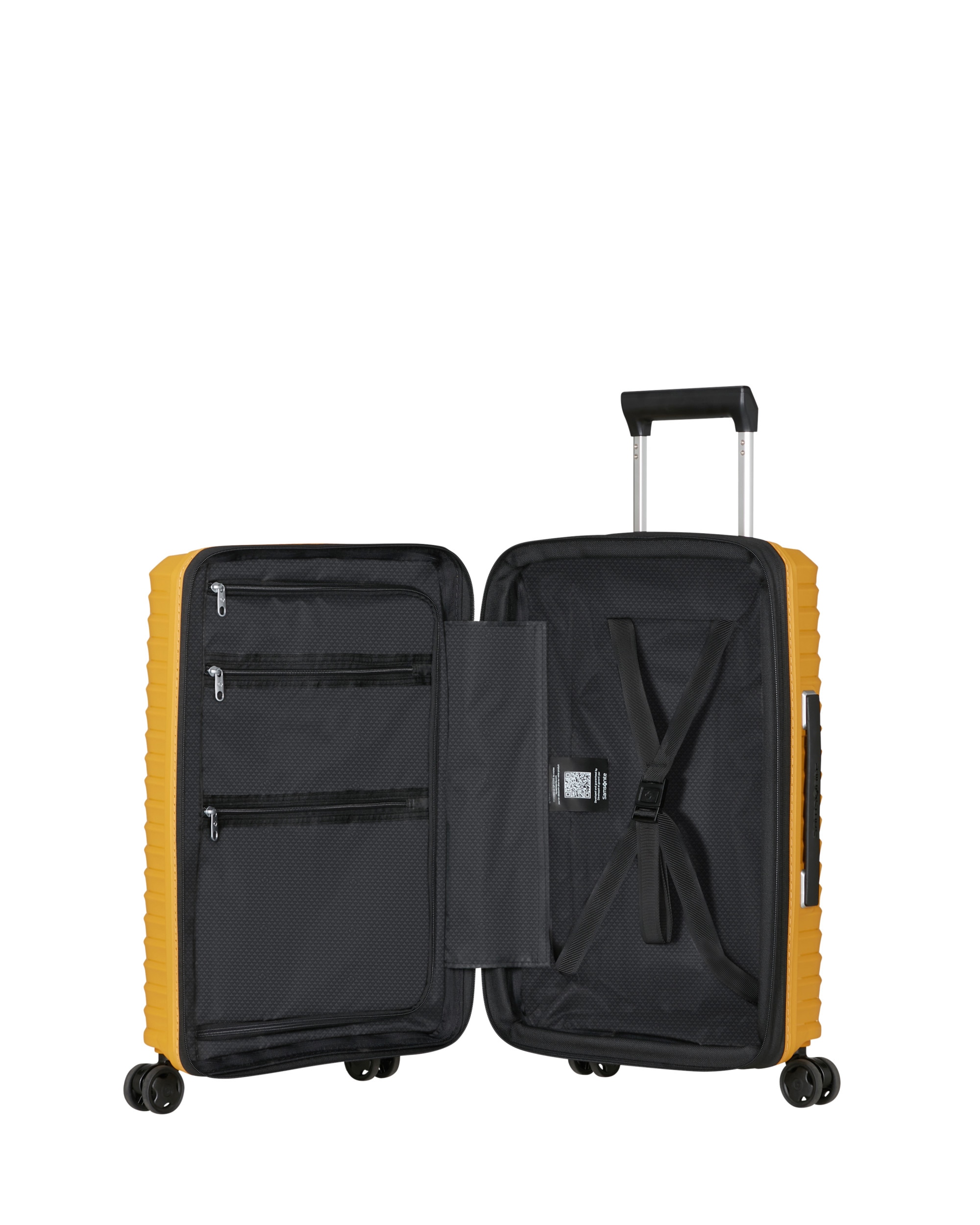 Maleta de cabina expandible Upscape rígida con capacidad hasta 45 L - Samsonite - Amarillo Amarillo-3