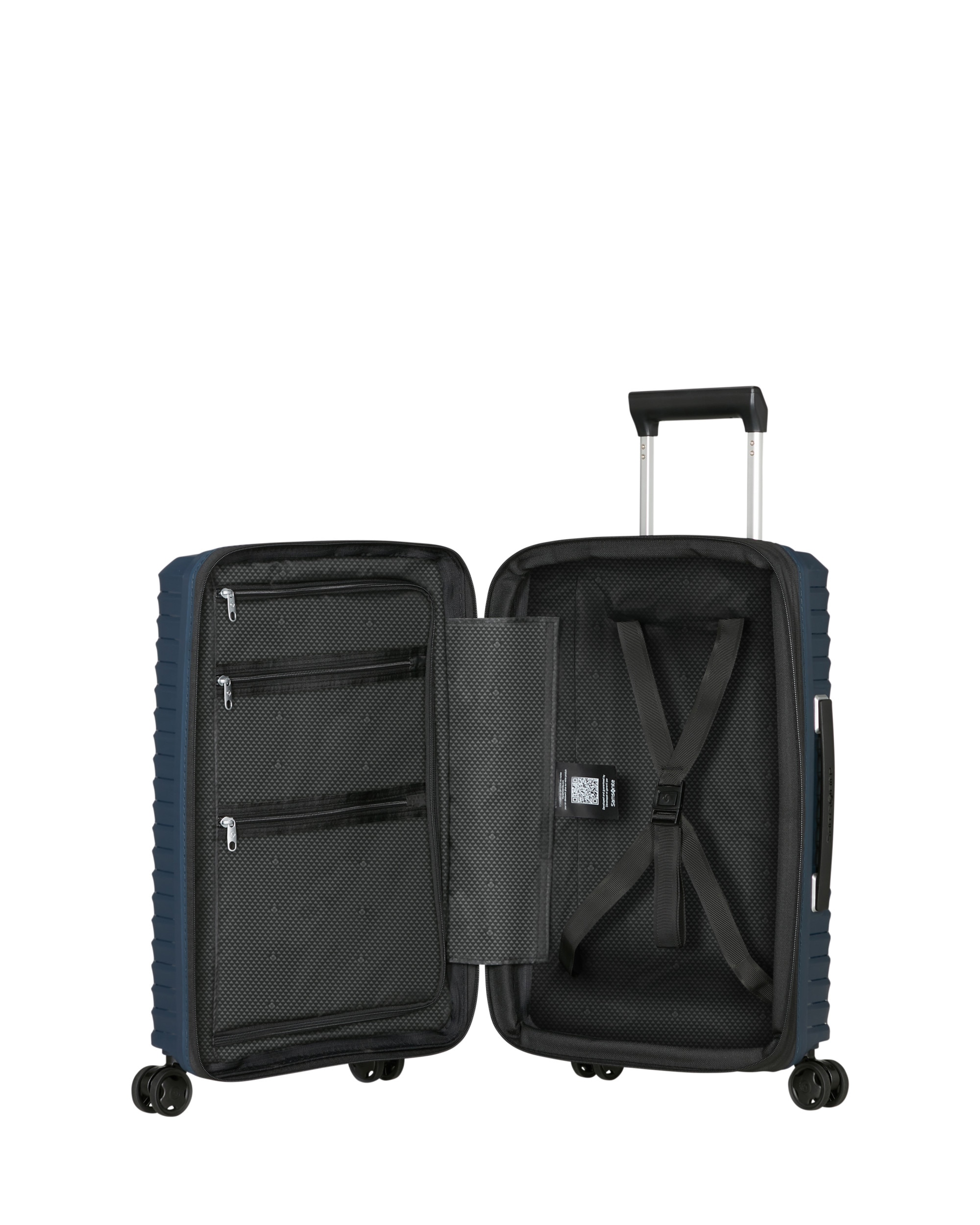 Maleta de cabina expandible Upscape rígida con capacidad hasta 45 L - Samsonite - Azul marino Azul marino-3
