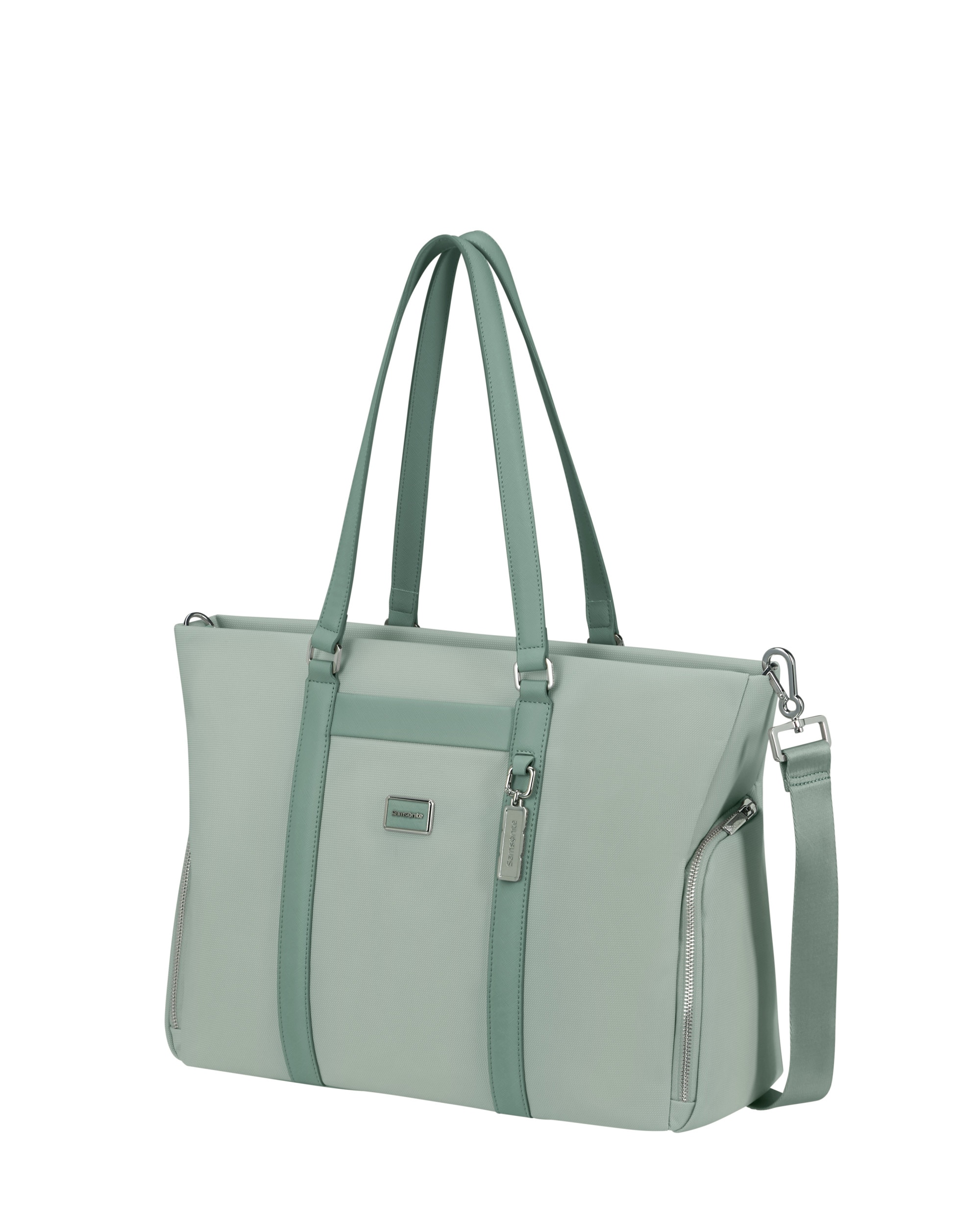 Bolso de hombro image biz de material reciclado - Samsonite - Verde Agua Verde Agua-1