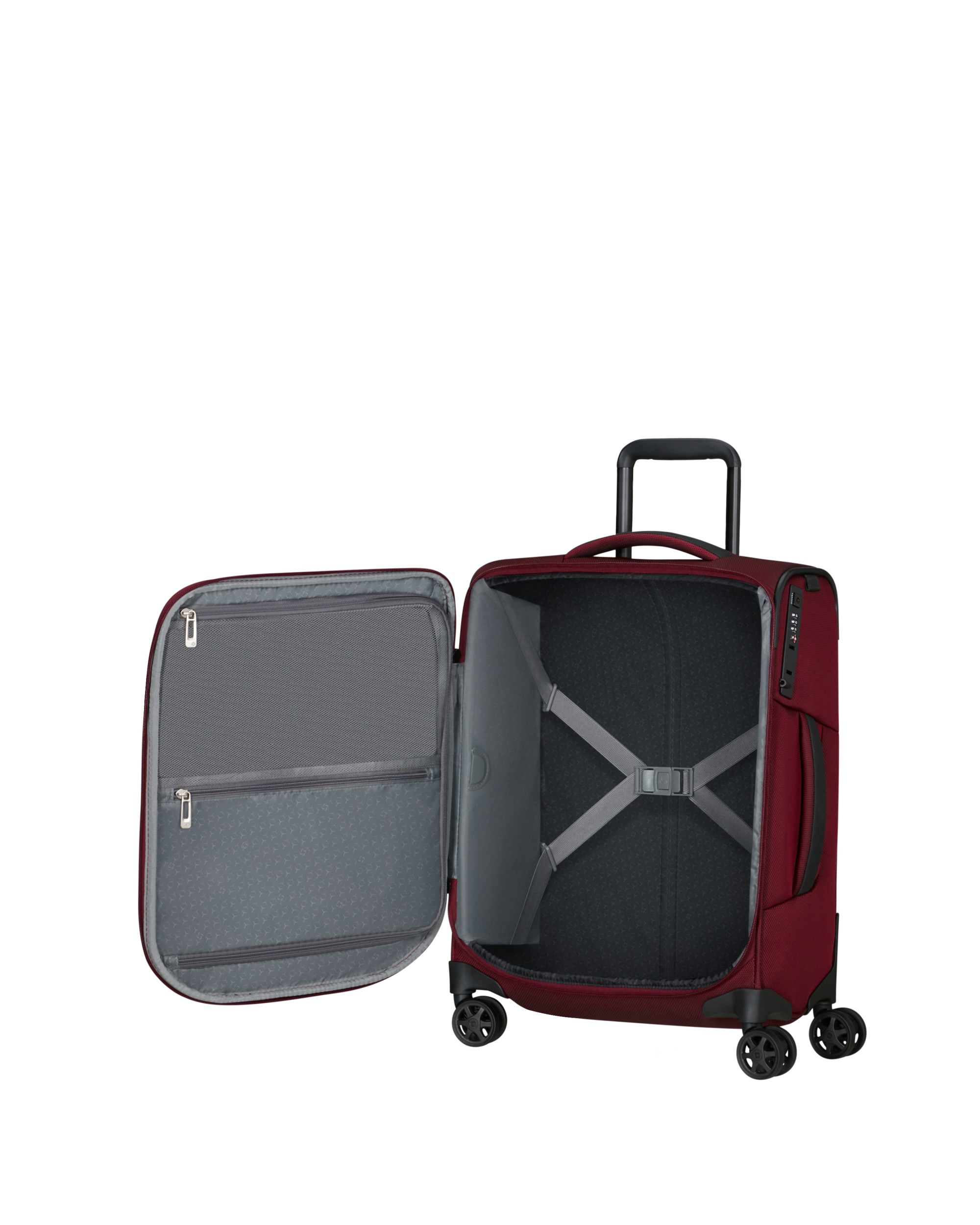 Imagen 3 de Maleta de cabina Respark blanda con capacidad 43 L. - Samsonite - Granate Granate