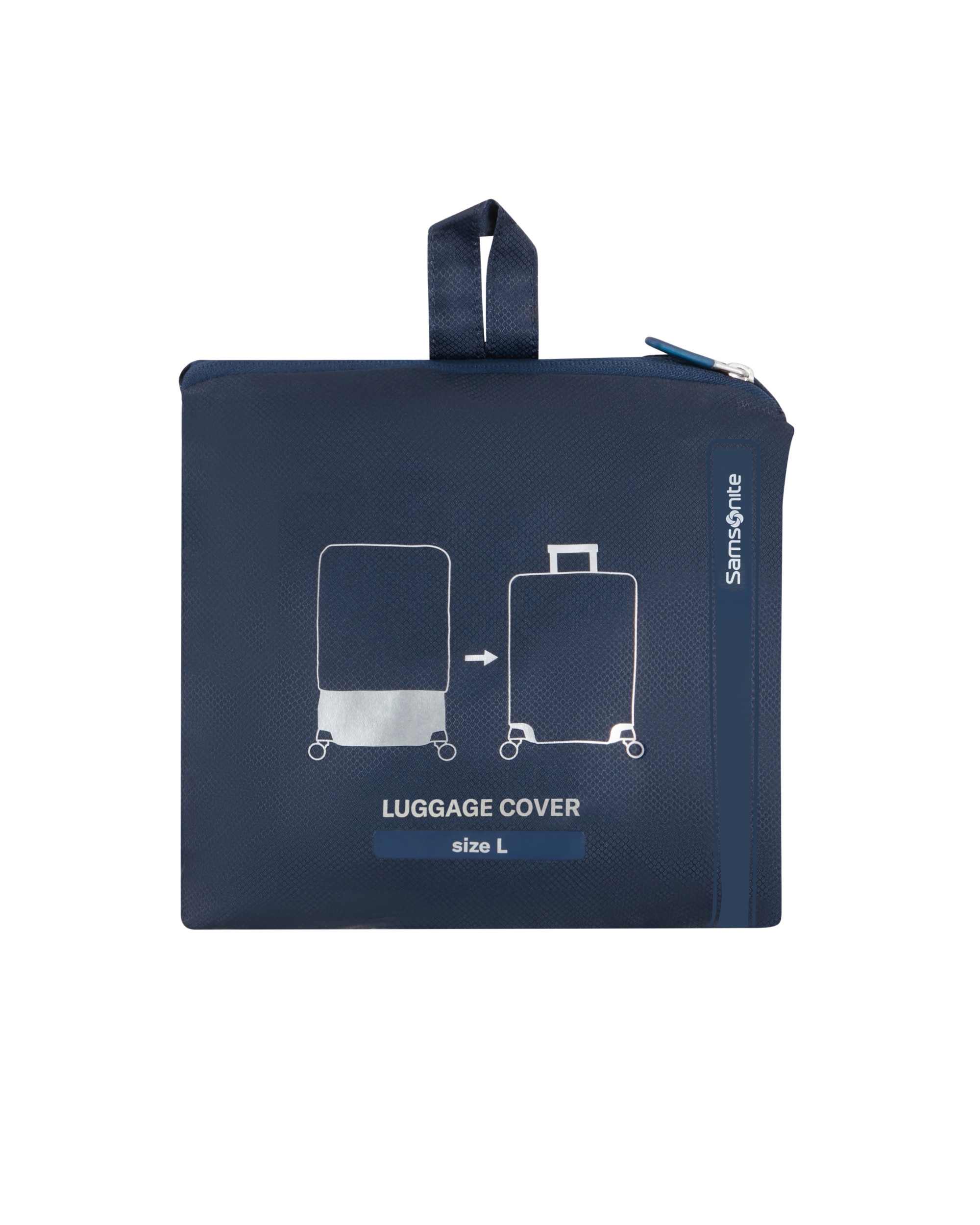 Funda de maleta grande ta revolution con tejido elástico adaptable - Samsonite - Azul índigo Azul índigo-5
