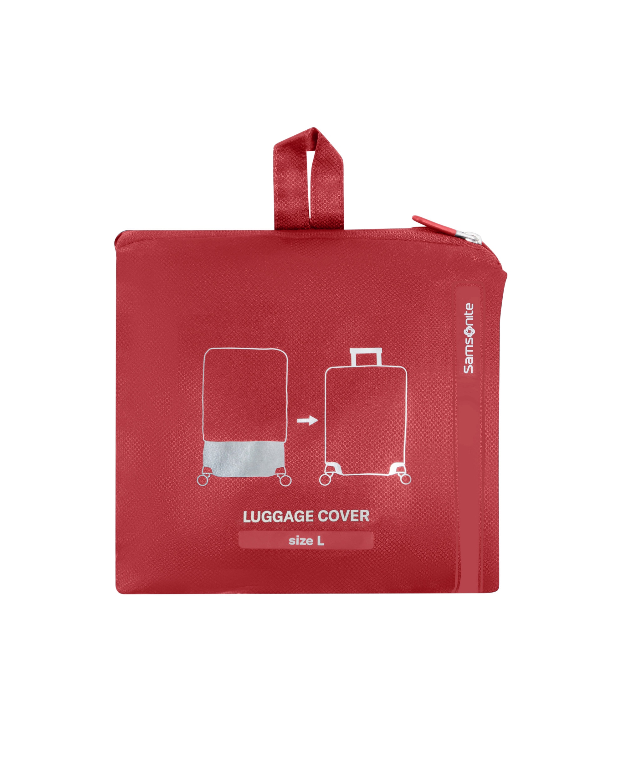 Funda de maleta grande ta revolution con tejido elástico adaptable - Samsonite - Rojo Rojo-5