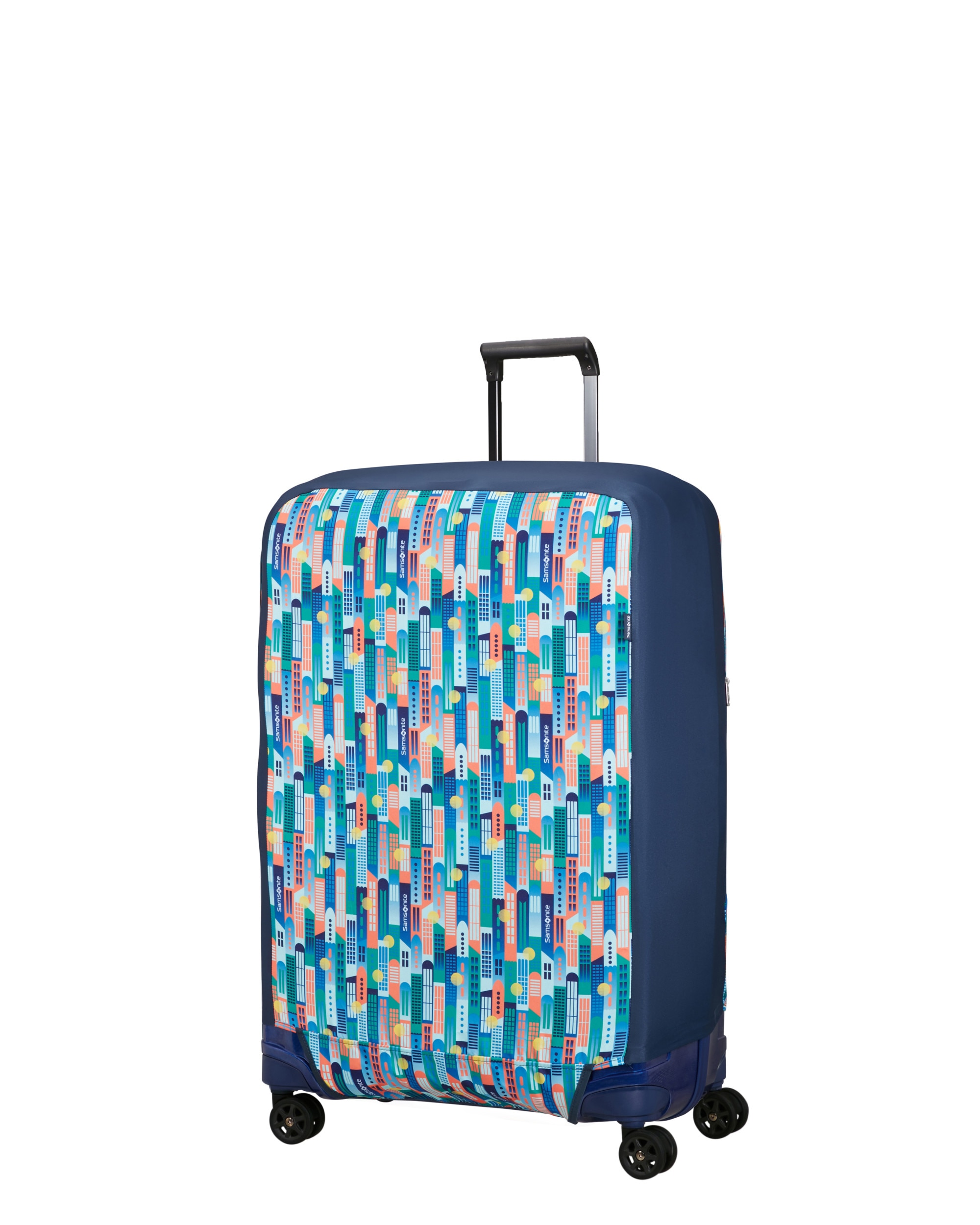 Imagen 0 de Funda de maleta grande ta revolution con tejido elástico adaptable Multicolor