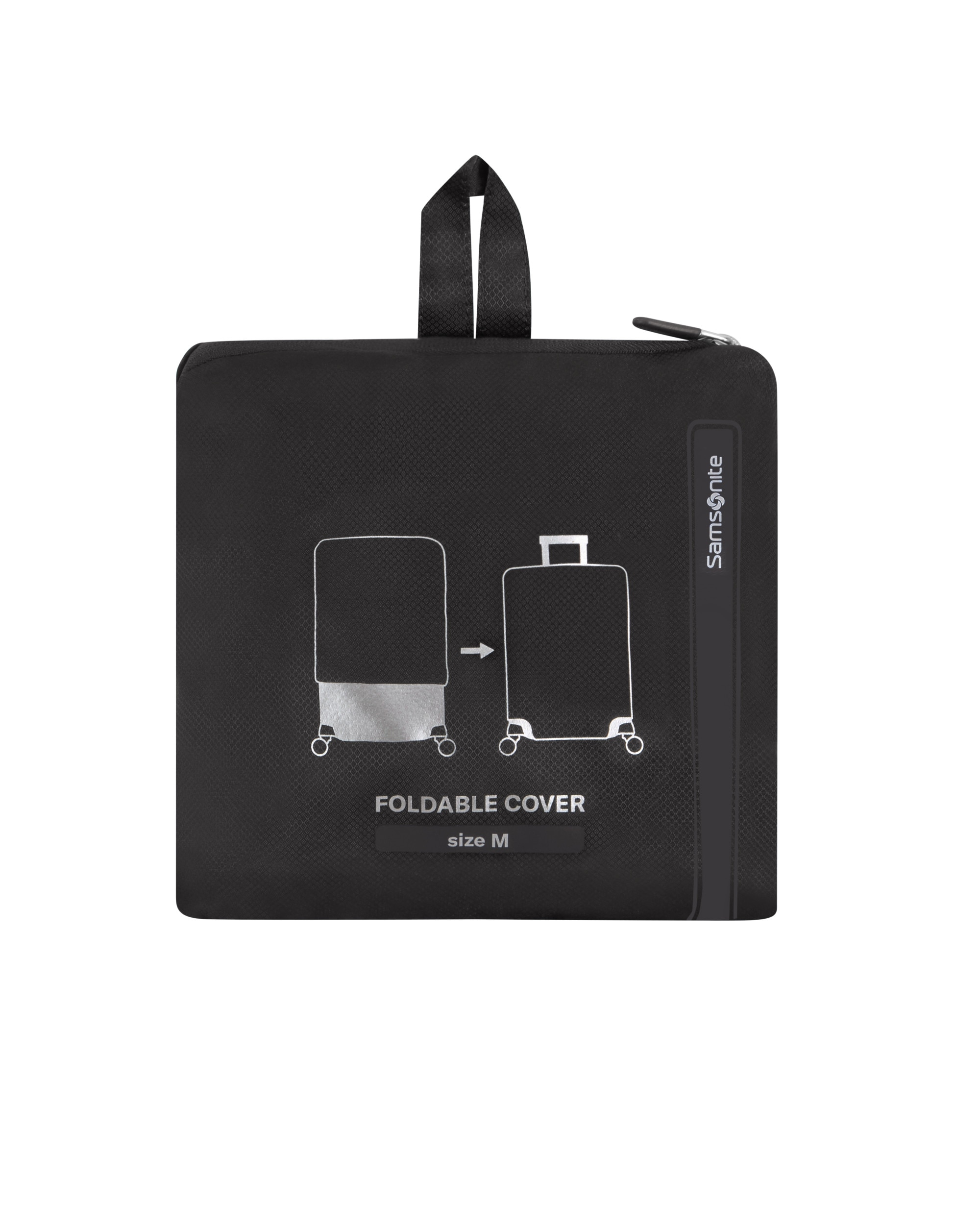 Funda de maleta mediana ta revolution con tejido elástico adaptable - Samsonite - Negro Negro-4