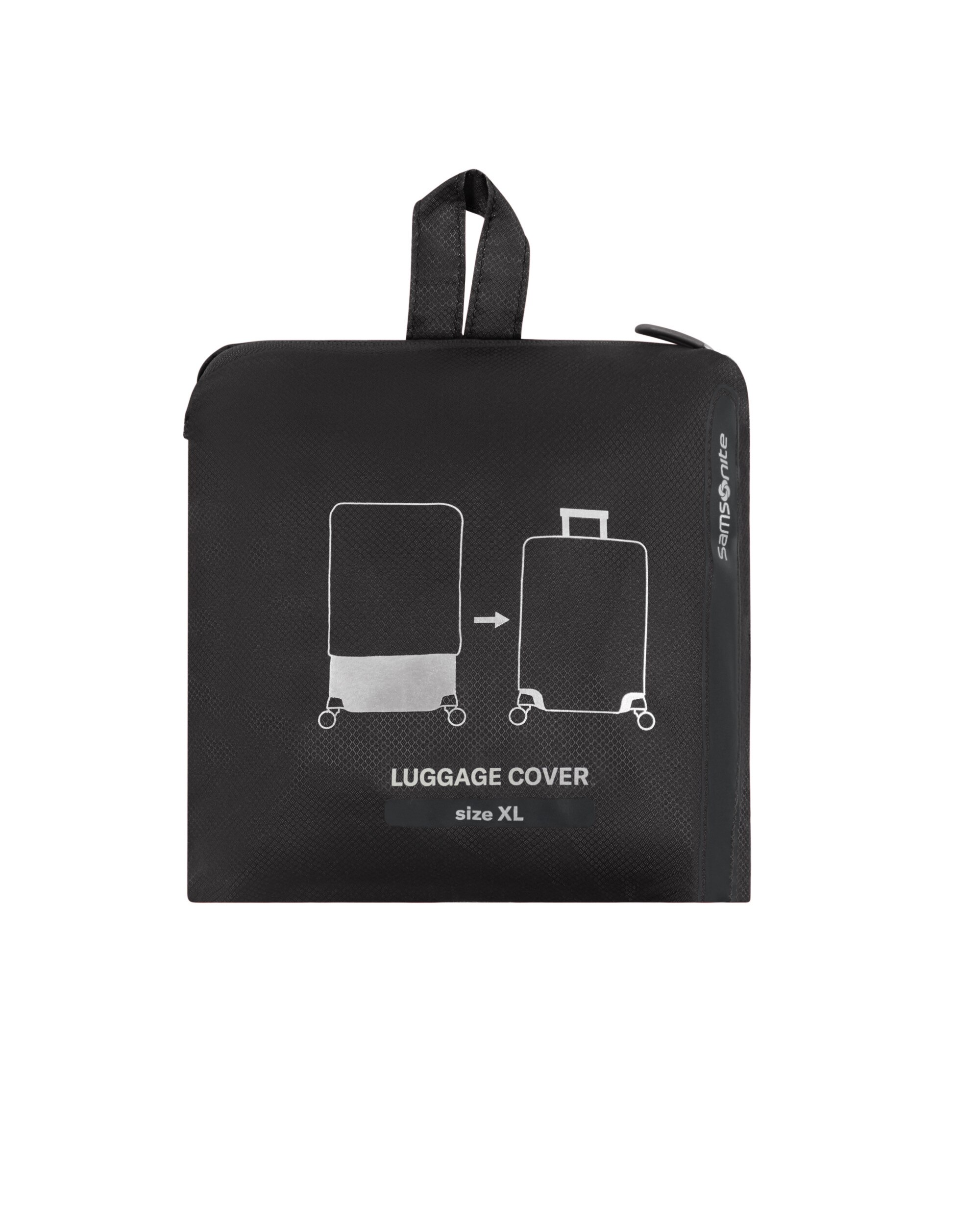 Funda de maleta extra grande ta revolution con tejido elástico adaptable - Samsonite - Negro Negro-4