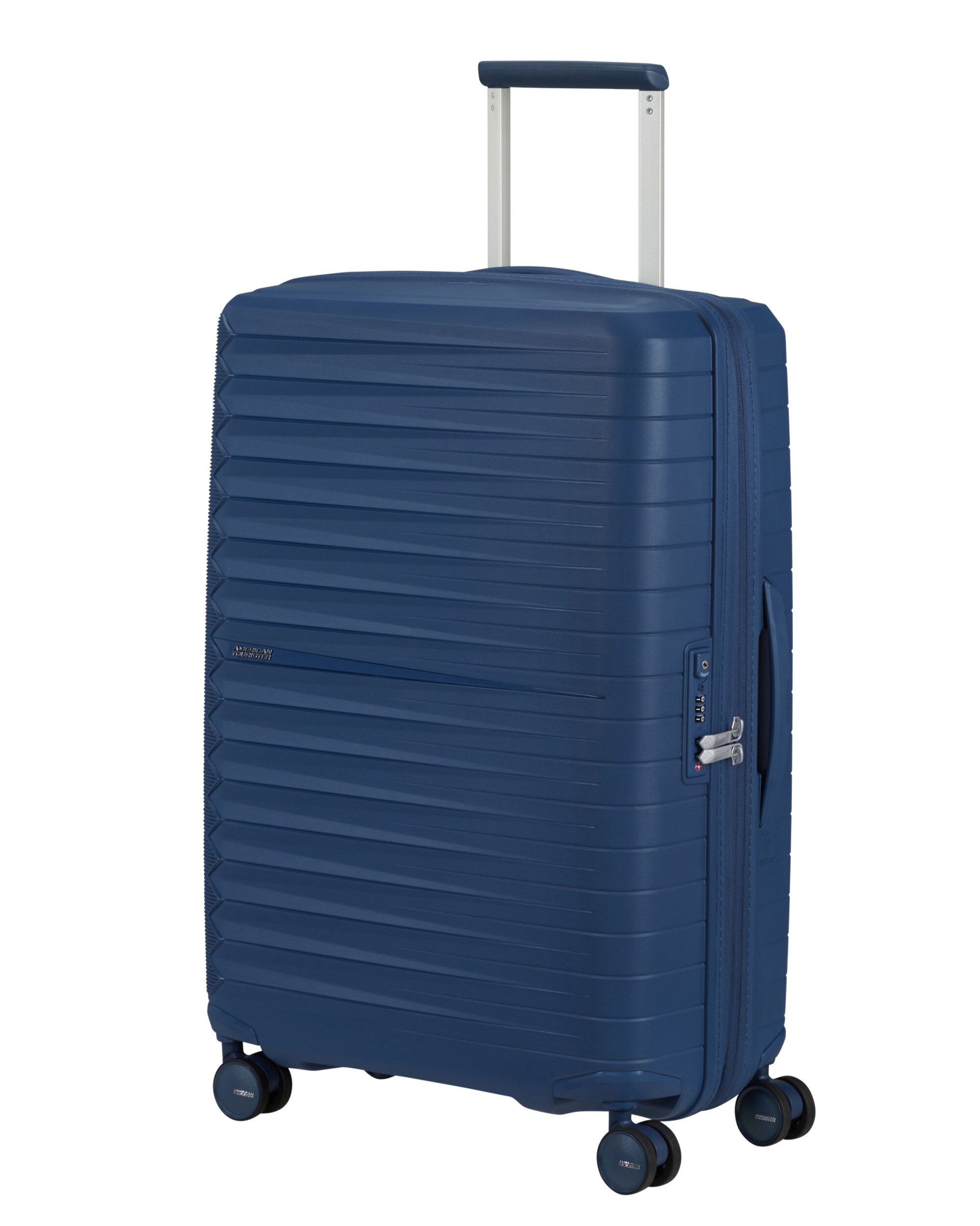 Maleta mediana expandible FastForward rígida con capacidad hasta 77 litros - American Tourister - Azul marino Azul marino-1