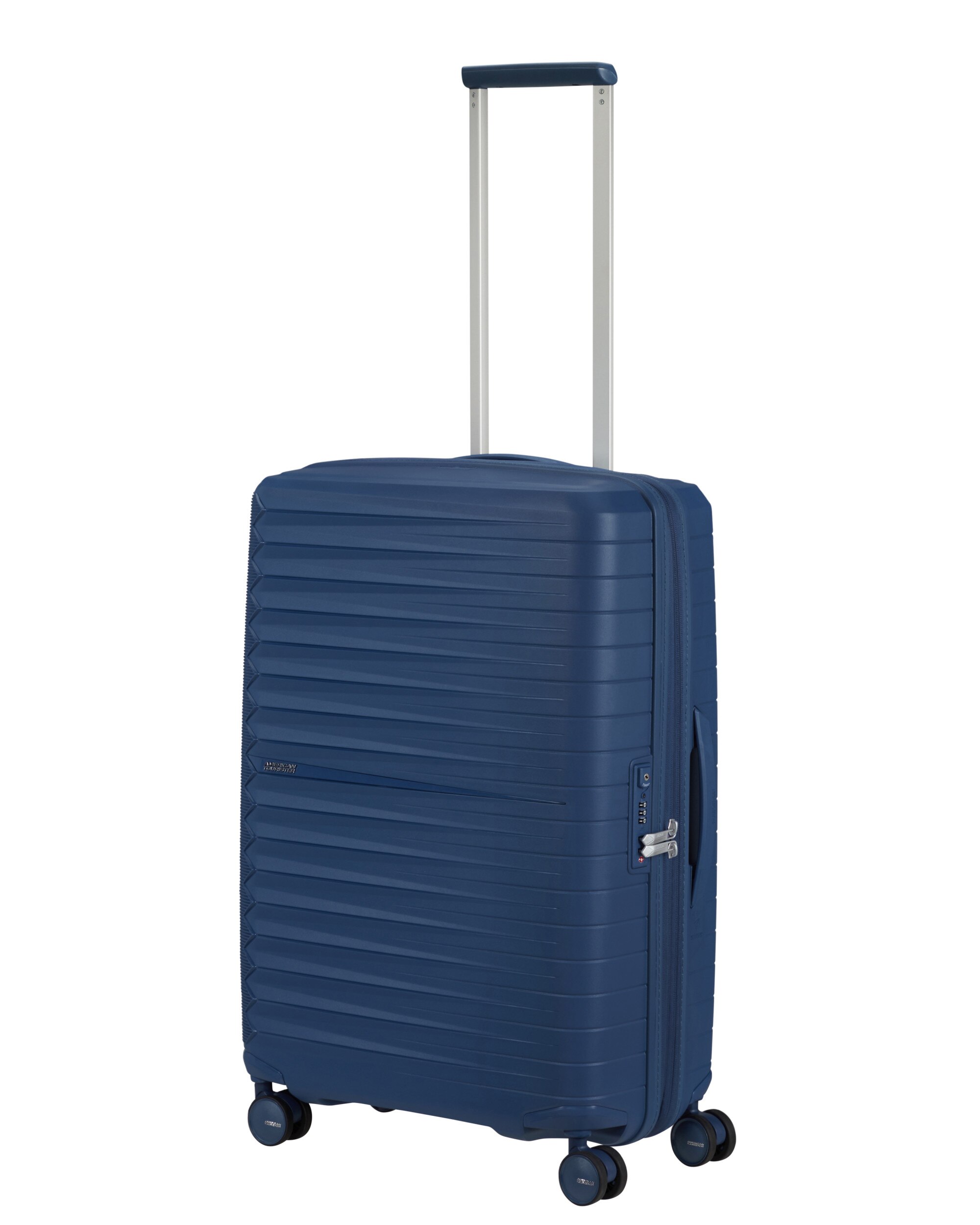 Maleta mediana expandible FastForward rígida con capacidad hasta 77 litros - American Tourister - Azul marino Azul marino-5