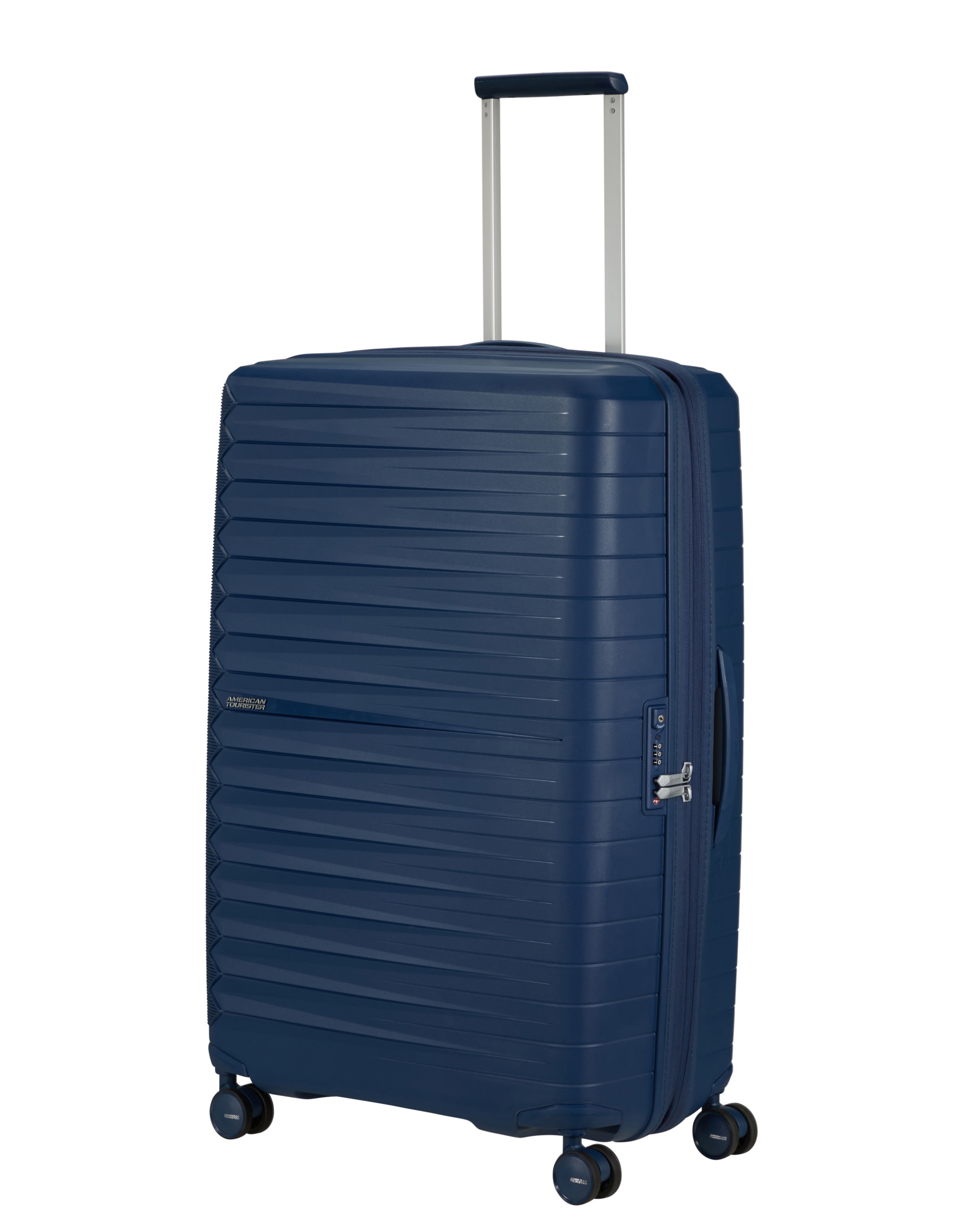 Maleta grande expandible fastforward rígida con capacidad hasta 118 litros - American Tourister - Azul marino Azul marino-4