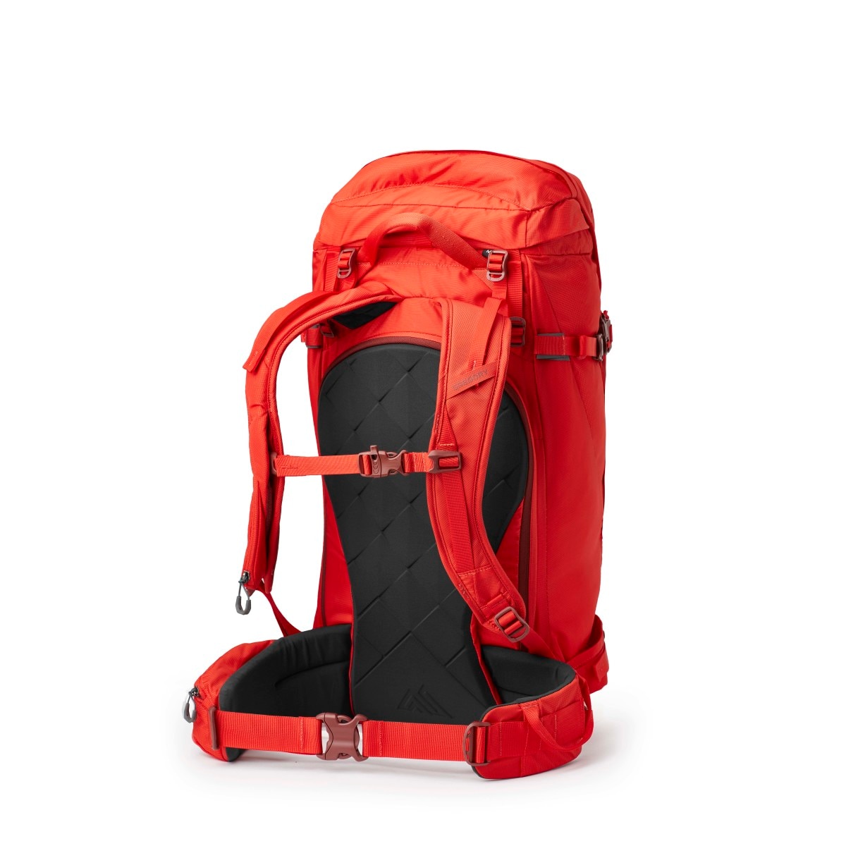 Imagen 2 de Mochila unisex de esquí S/M Targhee 45 Gregory - Rojo Rojo