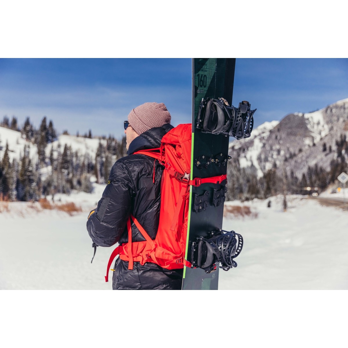 Imagen 3 de Mochila unisex de esquí S/M Targhee 45 Gregory - Rojo Rojo