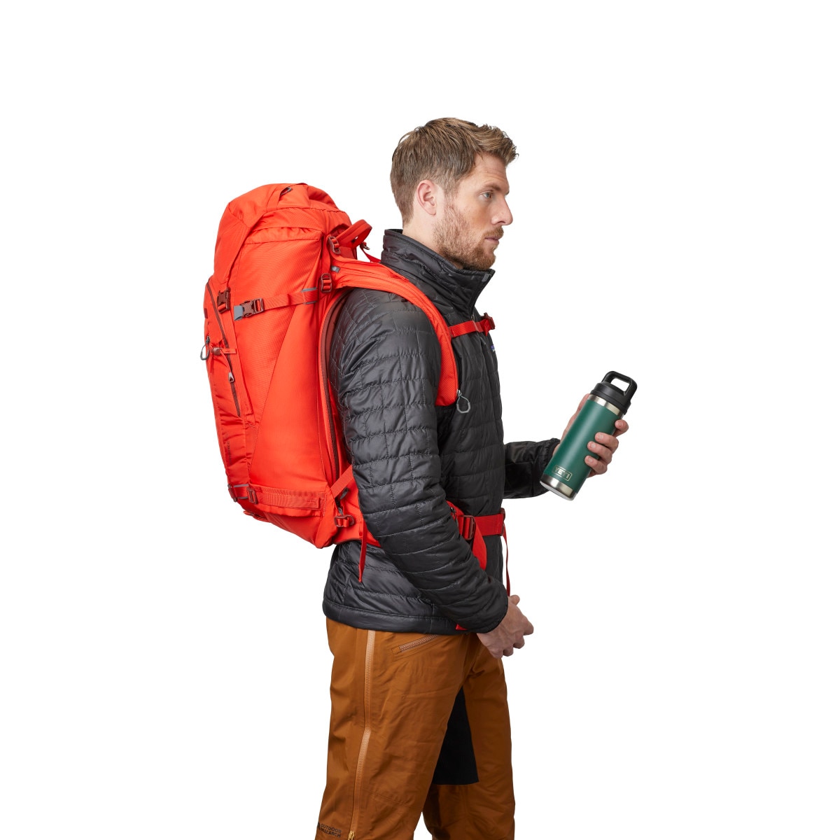 Imagen 4 de Mochila unisex de esquí S/M Targhee 45 Gregory - Rojo Rojo