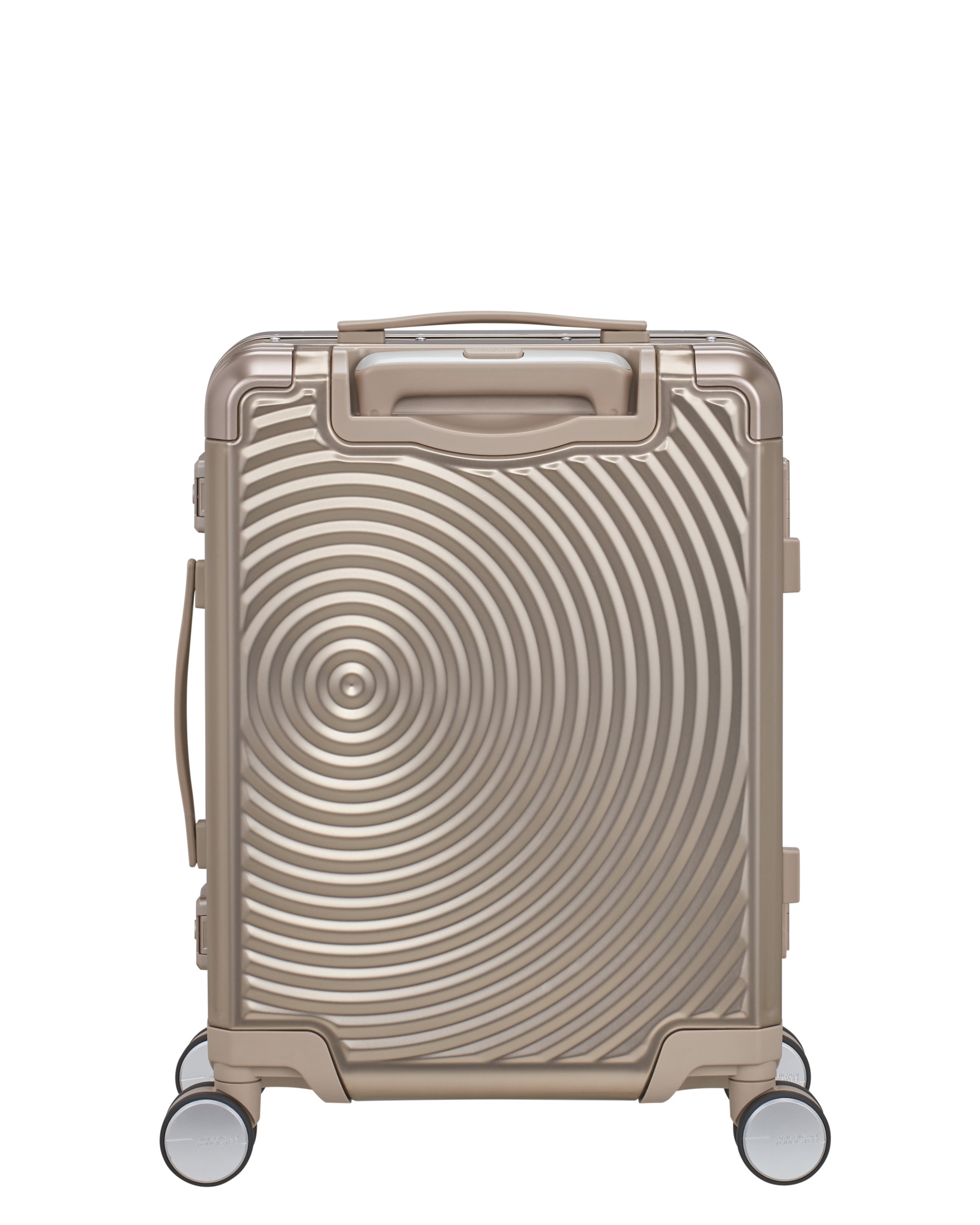 Maleta de cabina Soundbox Alu rígida con capacidad de 39 L - American Tourister - Marrón claro Marrón claro-2