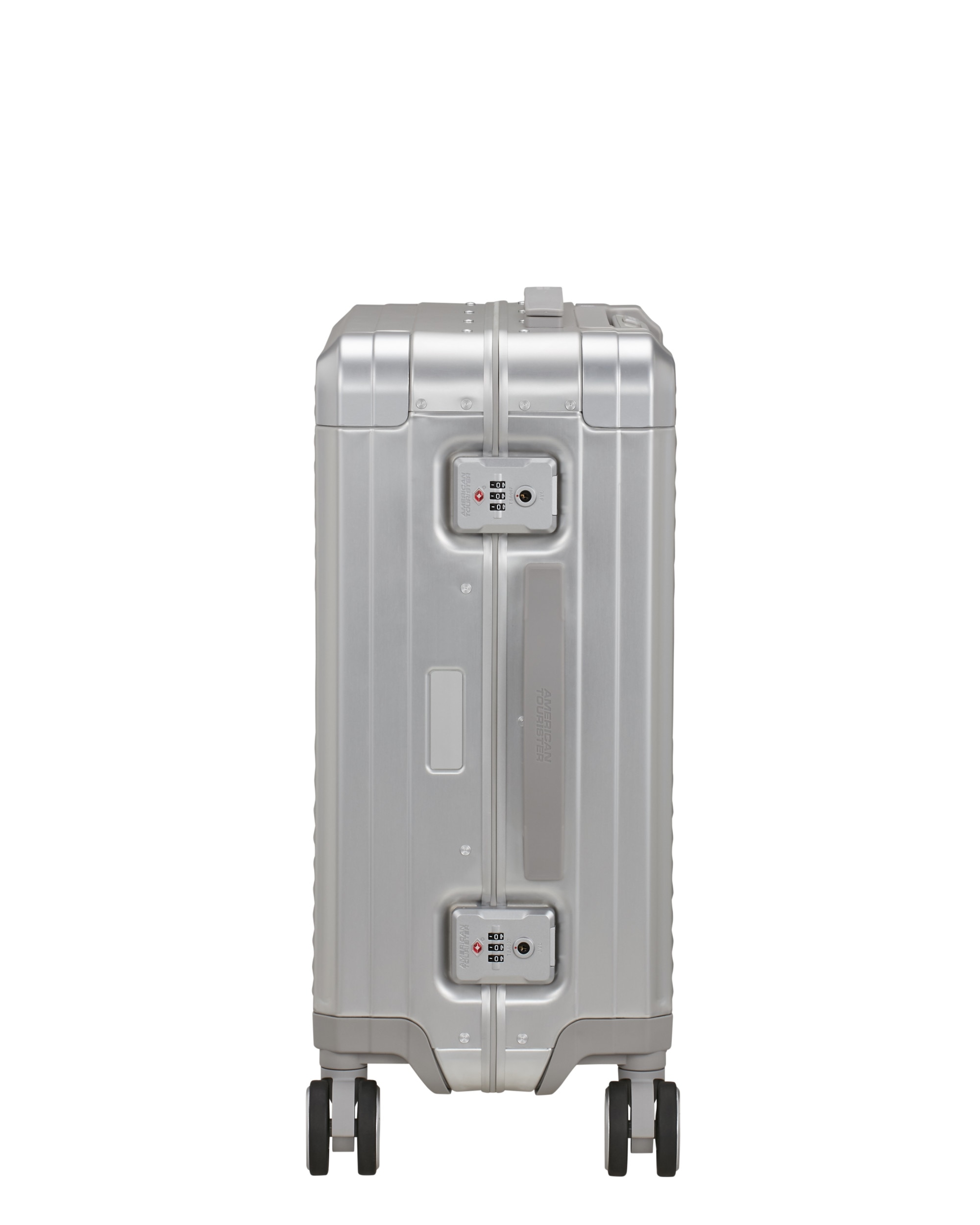 Maleta de cabina Soundbox Alu rígida con capacidad de 39 L - American Tourister - Plata Plata-4