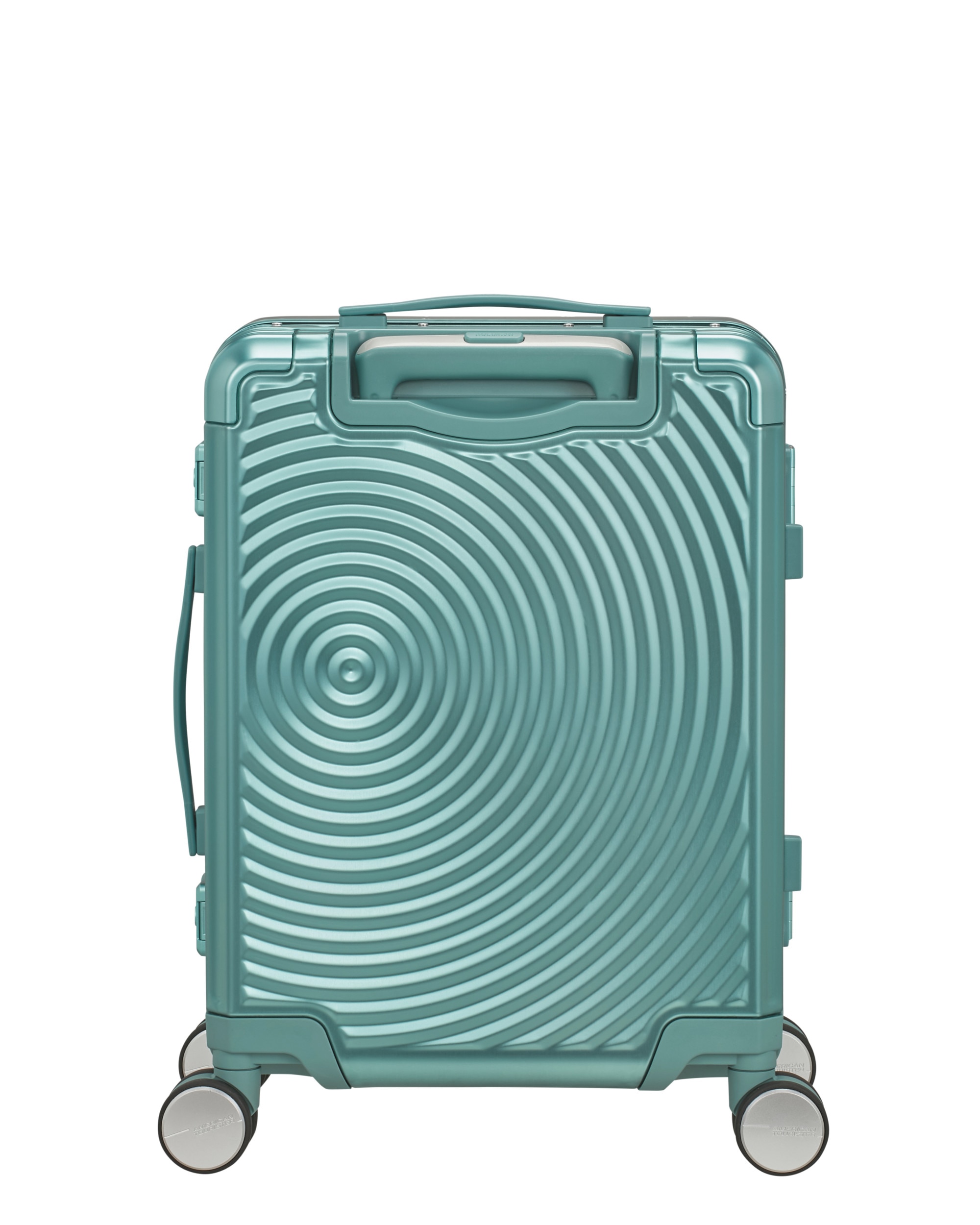 Maleta de cabina Soundbox Alu rígida con capacidad de 39 L - American Tourister - Turquesa Turquesa-2
